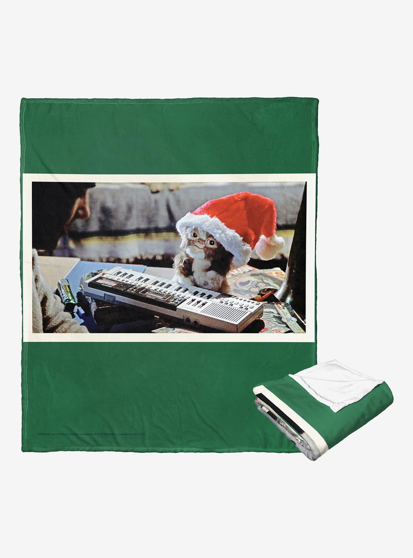 Gremlins Christmas Keyboard Throw Blanket, , alternate