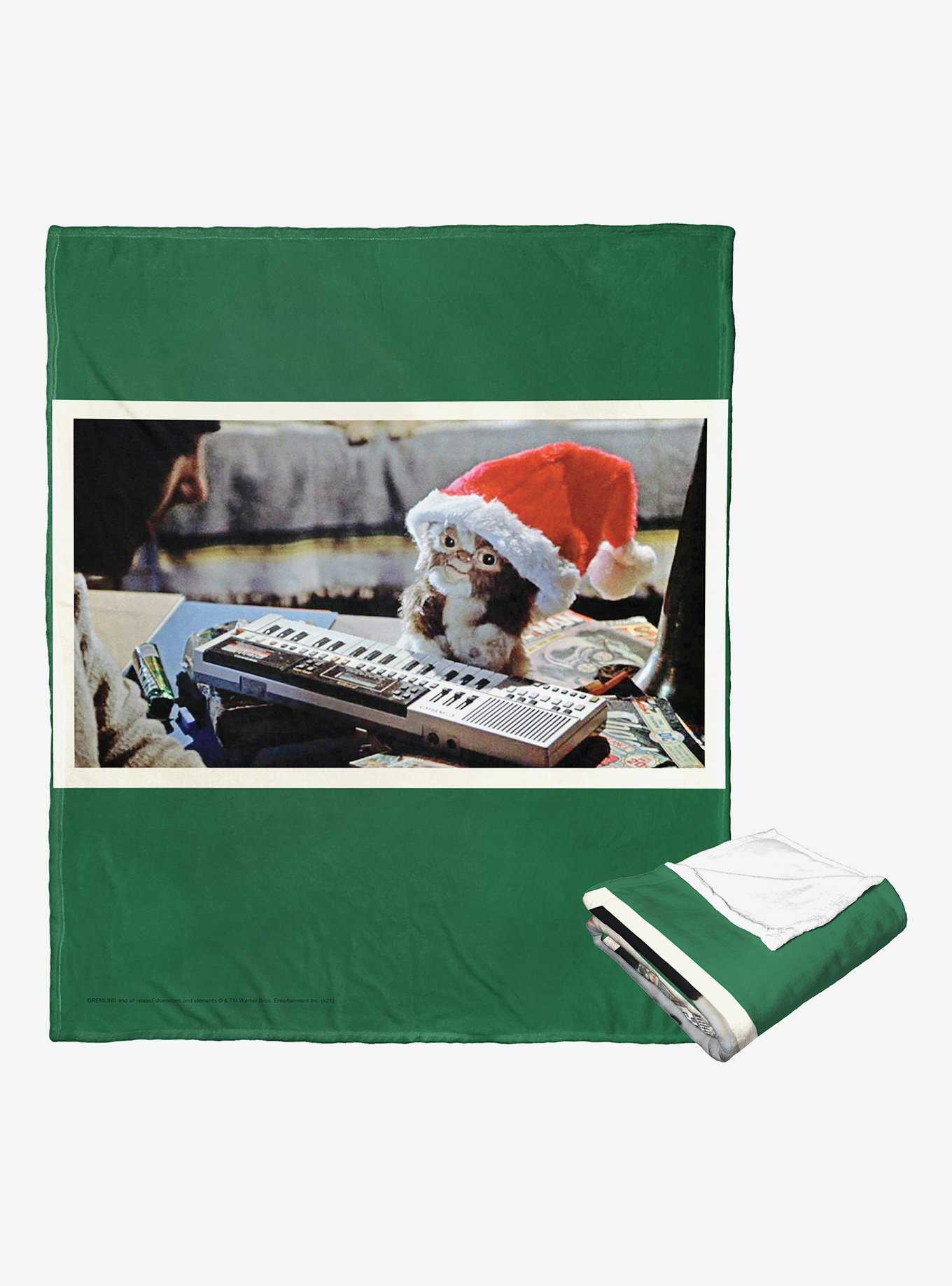 Gremlins Christmas Keyboard Throw Blanket, , hi-res