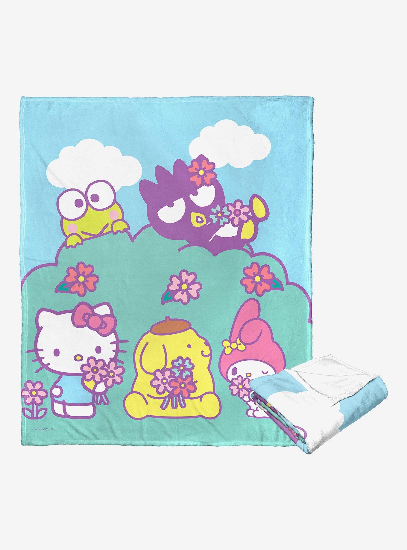 Sanrio Hello Kitty Springtime Friends Blanket, , alternate
