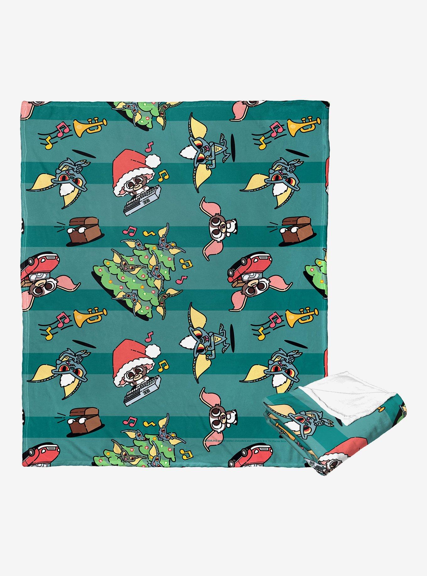 Gremlins Holiday Madness Silk Touch Throw Blanket, , hi-res