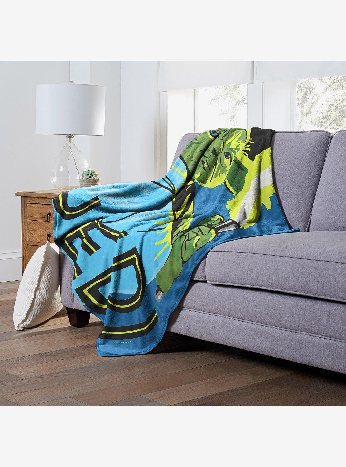 Star Wars Pop Art Jedi Silk Touch Throw Blanket, , hi-res