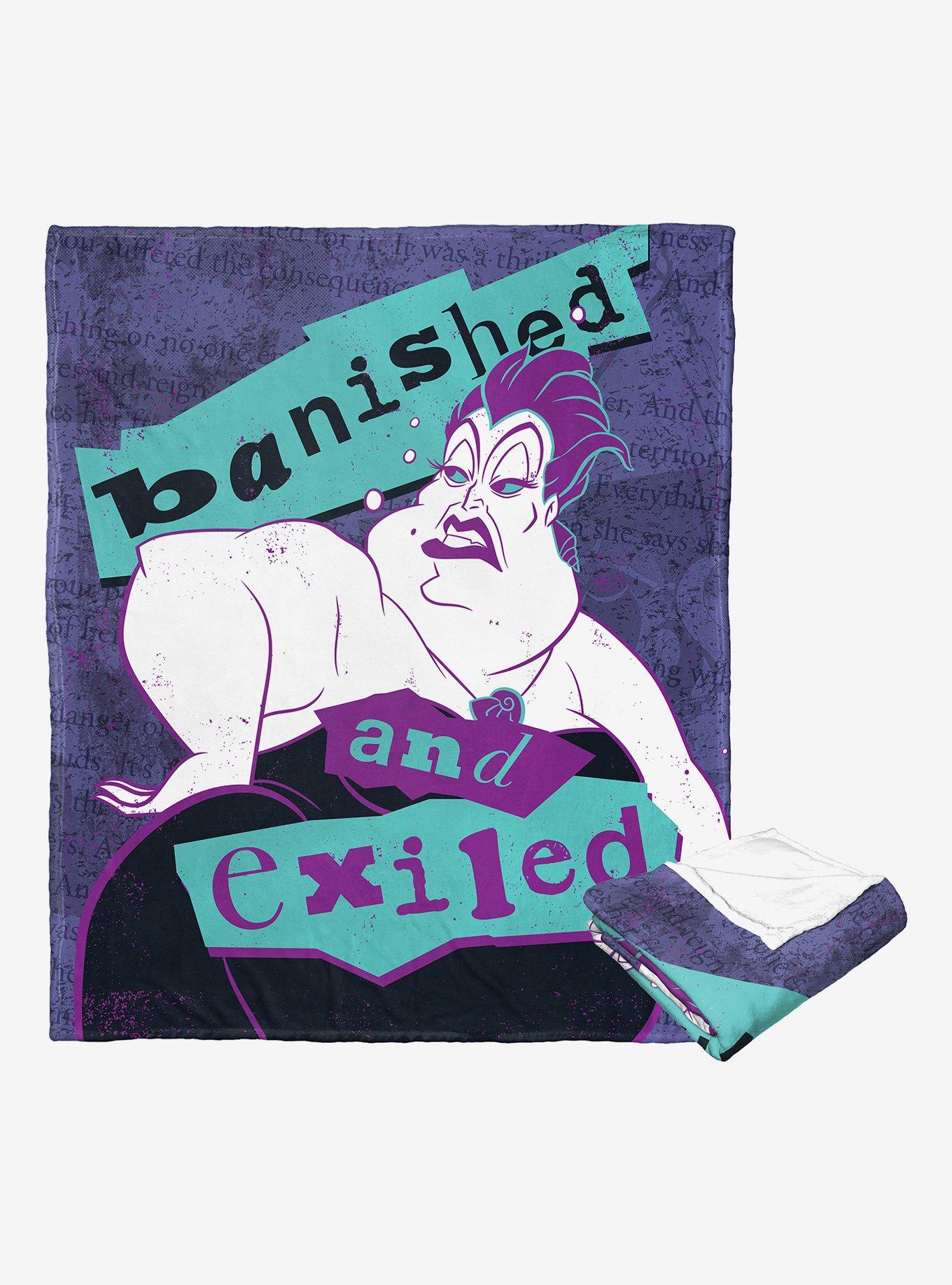 Disney Villains Banished And Exiled Throw Blanket, , alternate