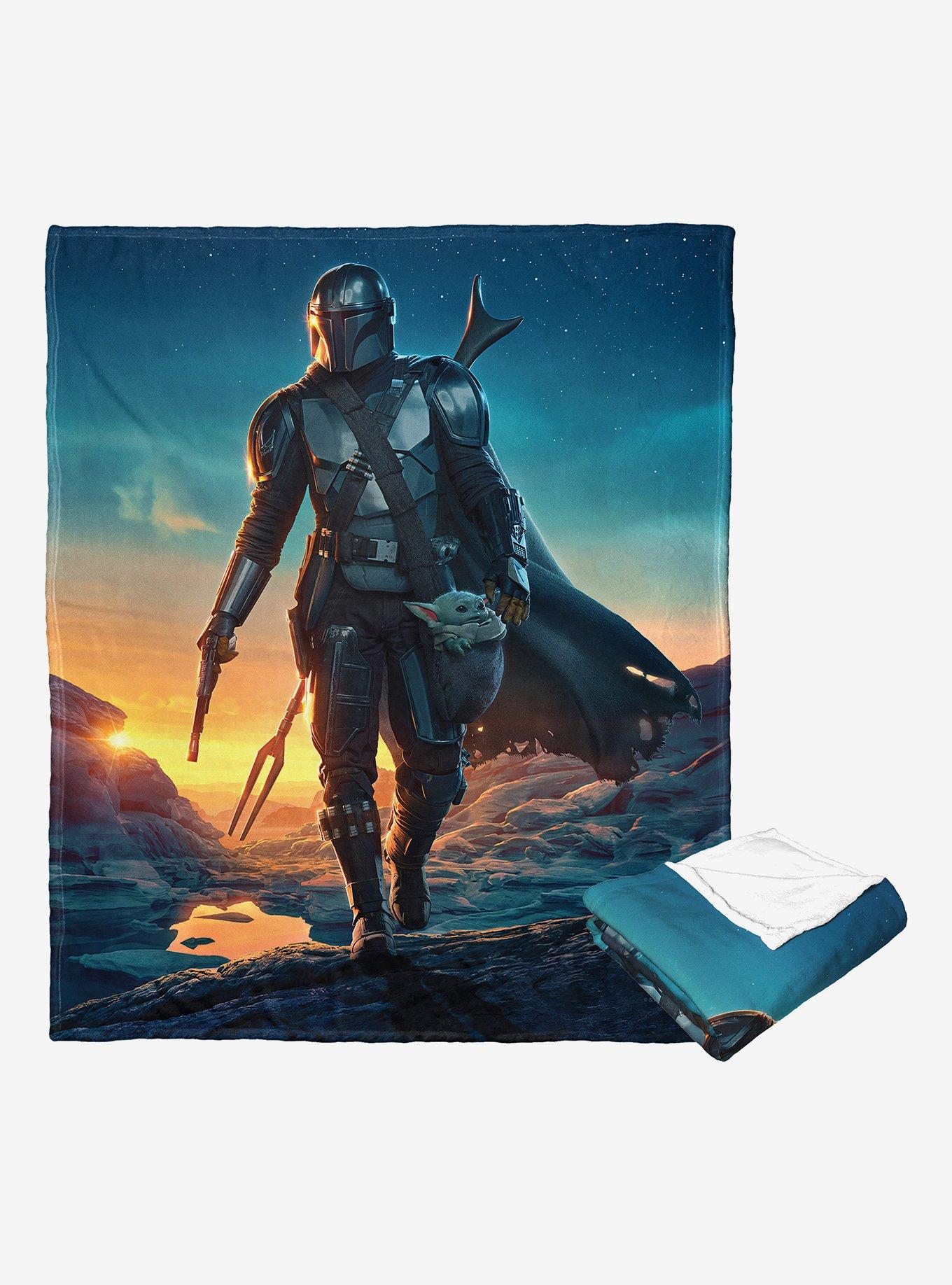 Star Wars The Mandalorian, Nightfall Throw Blanket, , hi-res
