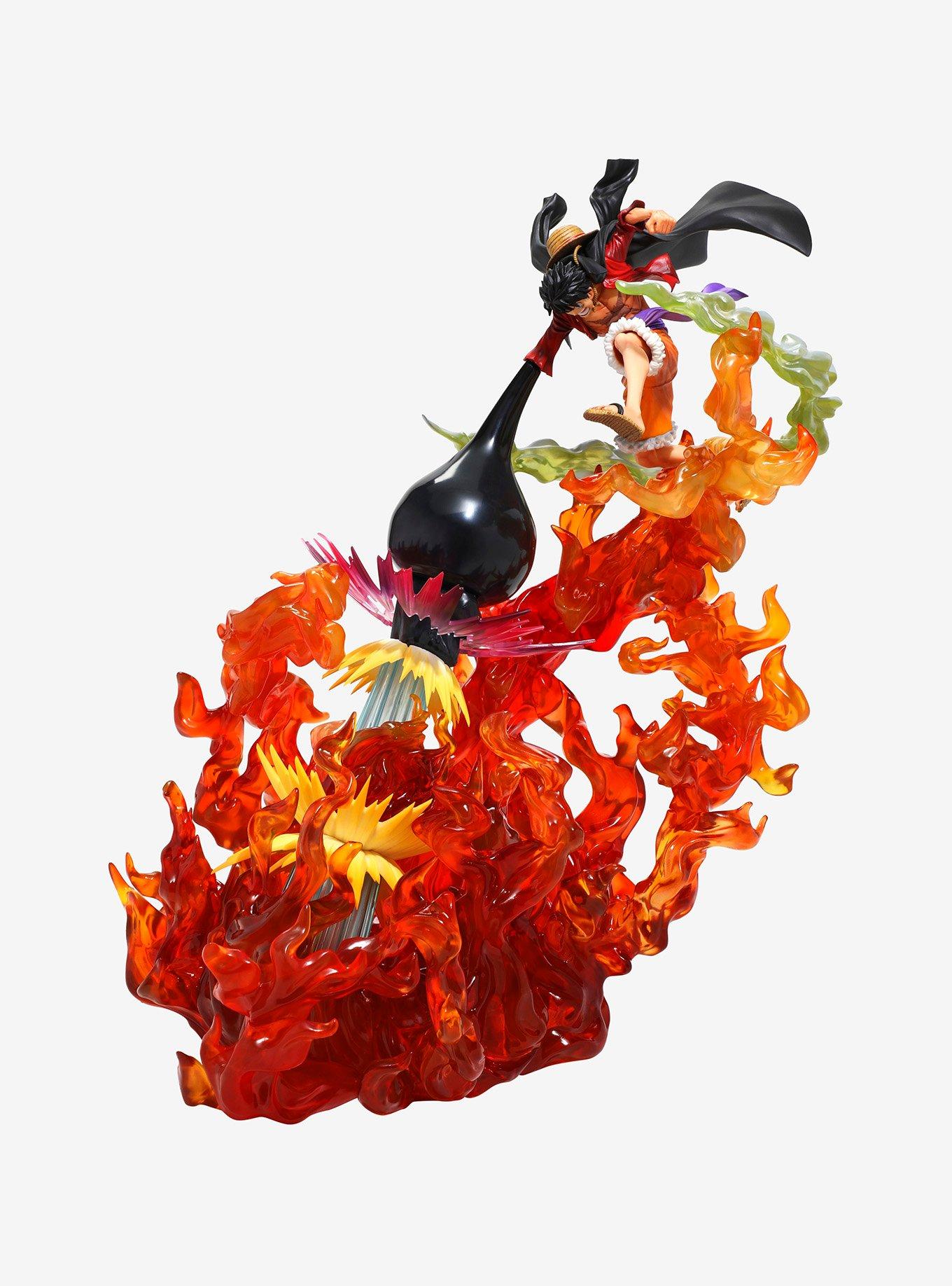 Bandai Spirits One Piece FiguartsZERO Monkey D. Luffy Red Roc (Extra Battle Spectacle) Figure, , alternate