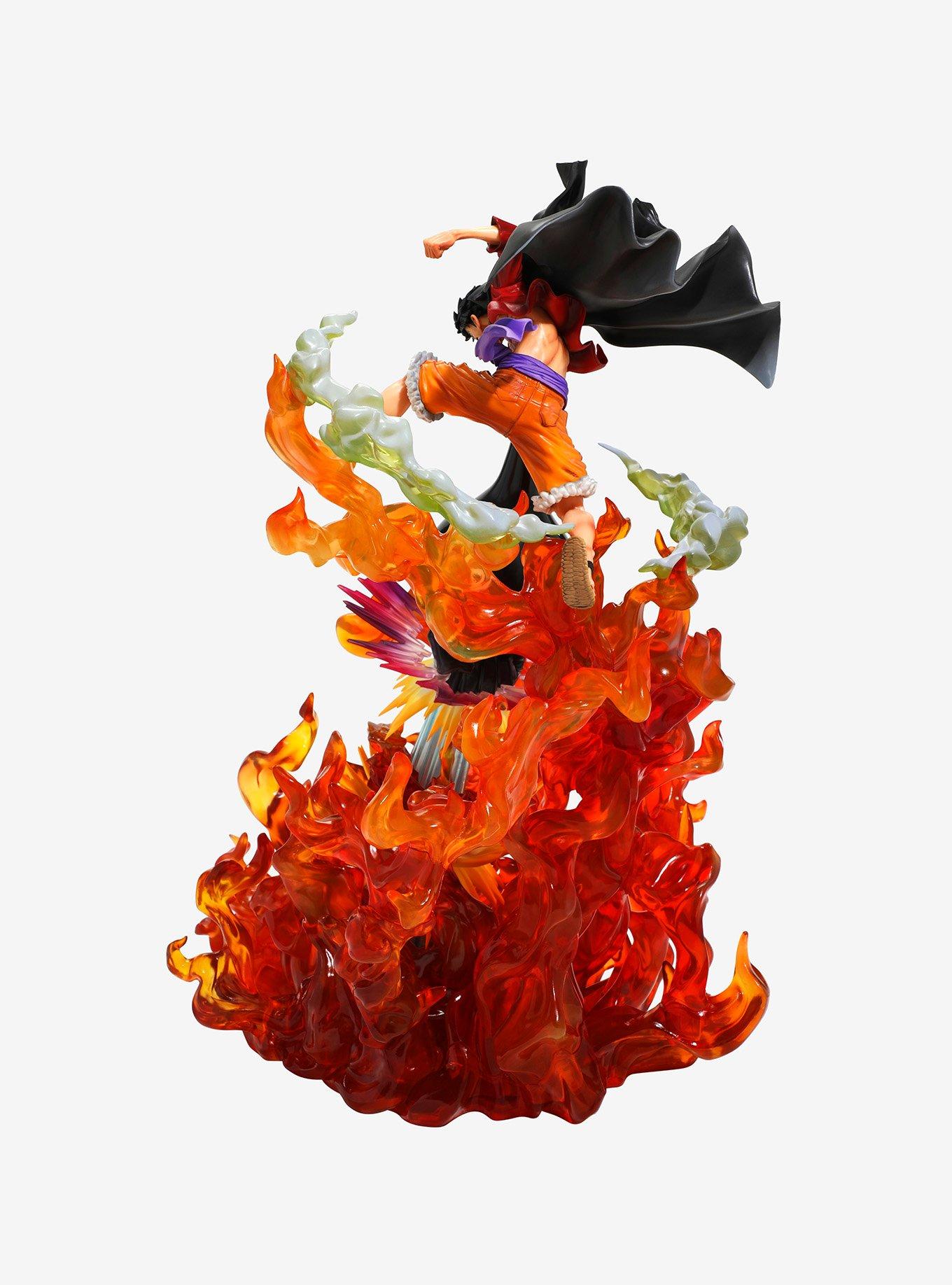 Bandai Spirits One Piece FiguartsZERO Monkey D. Luffy Red Roc (Extra Battle Spectacle) Figure, , alternate