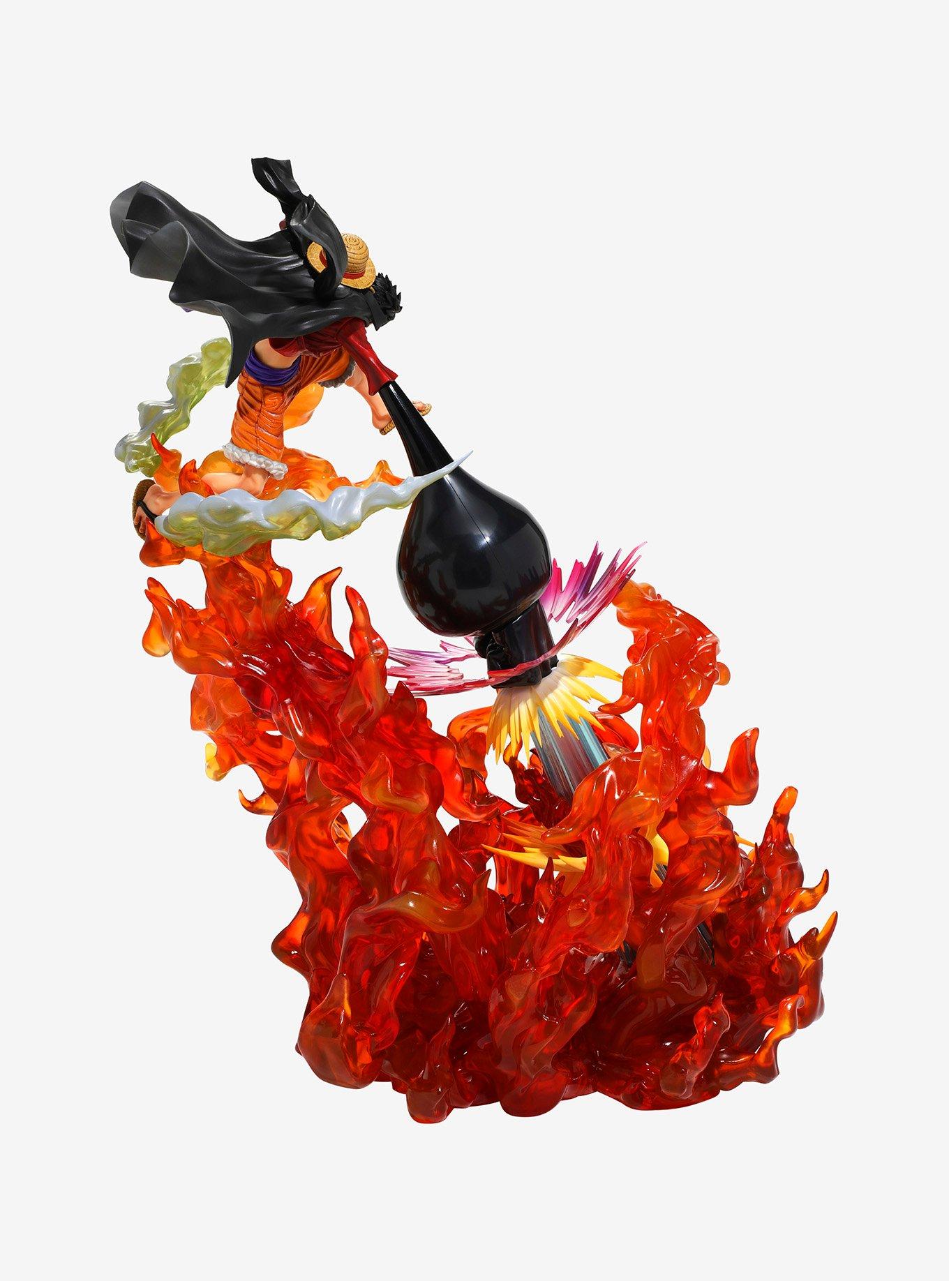 Bandai Spirits One Piece FiguartsZERO Monkey D. Luffy Red Roc (Extra Battle Spectacle) Figure, , alternate