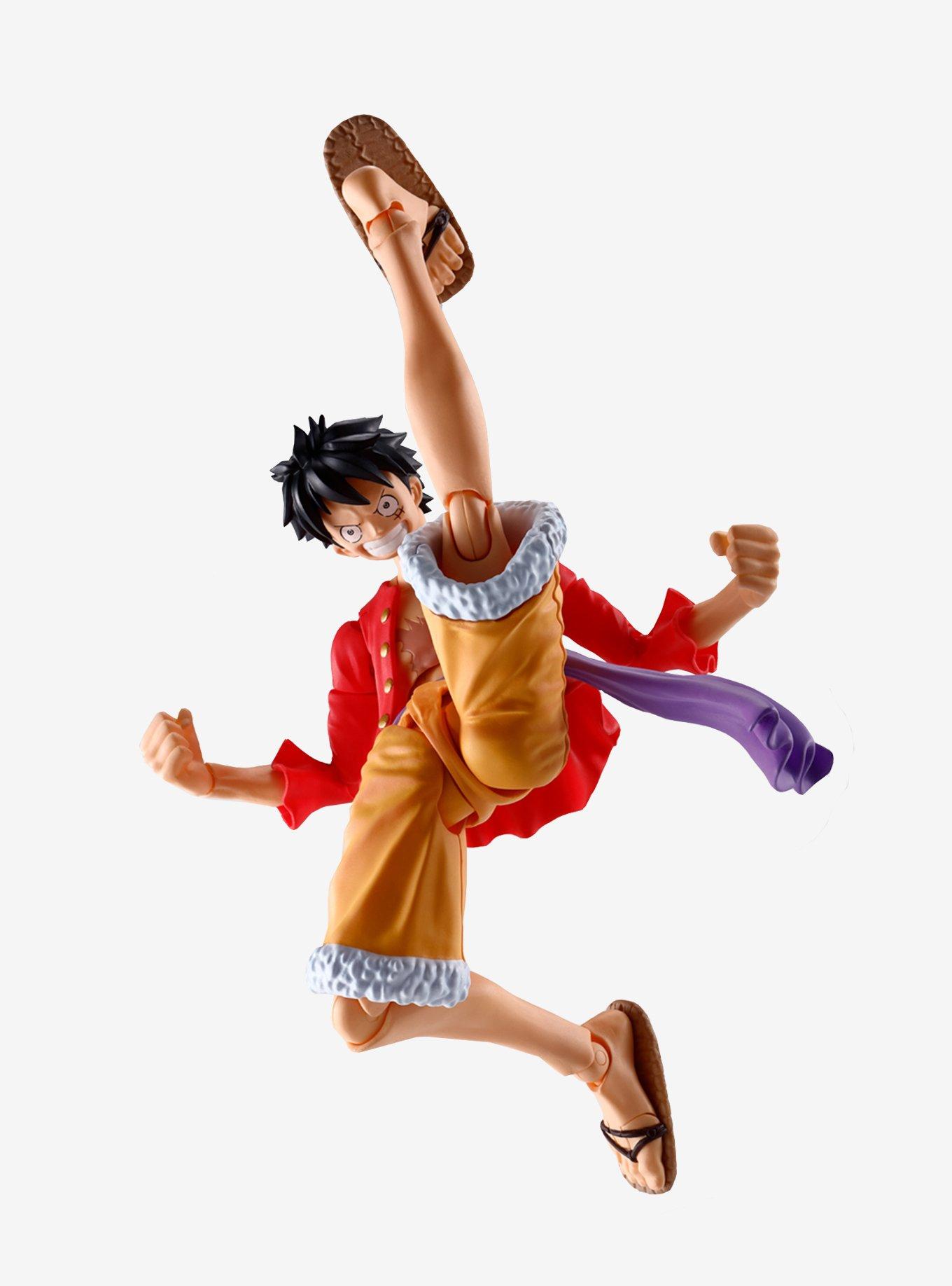 Bandai Spirits One Piece S.H Figuarts Monkey D. Luffy (The Rais on Onigashima) Figure, , alternate