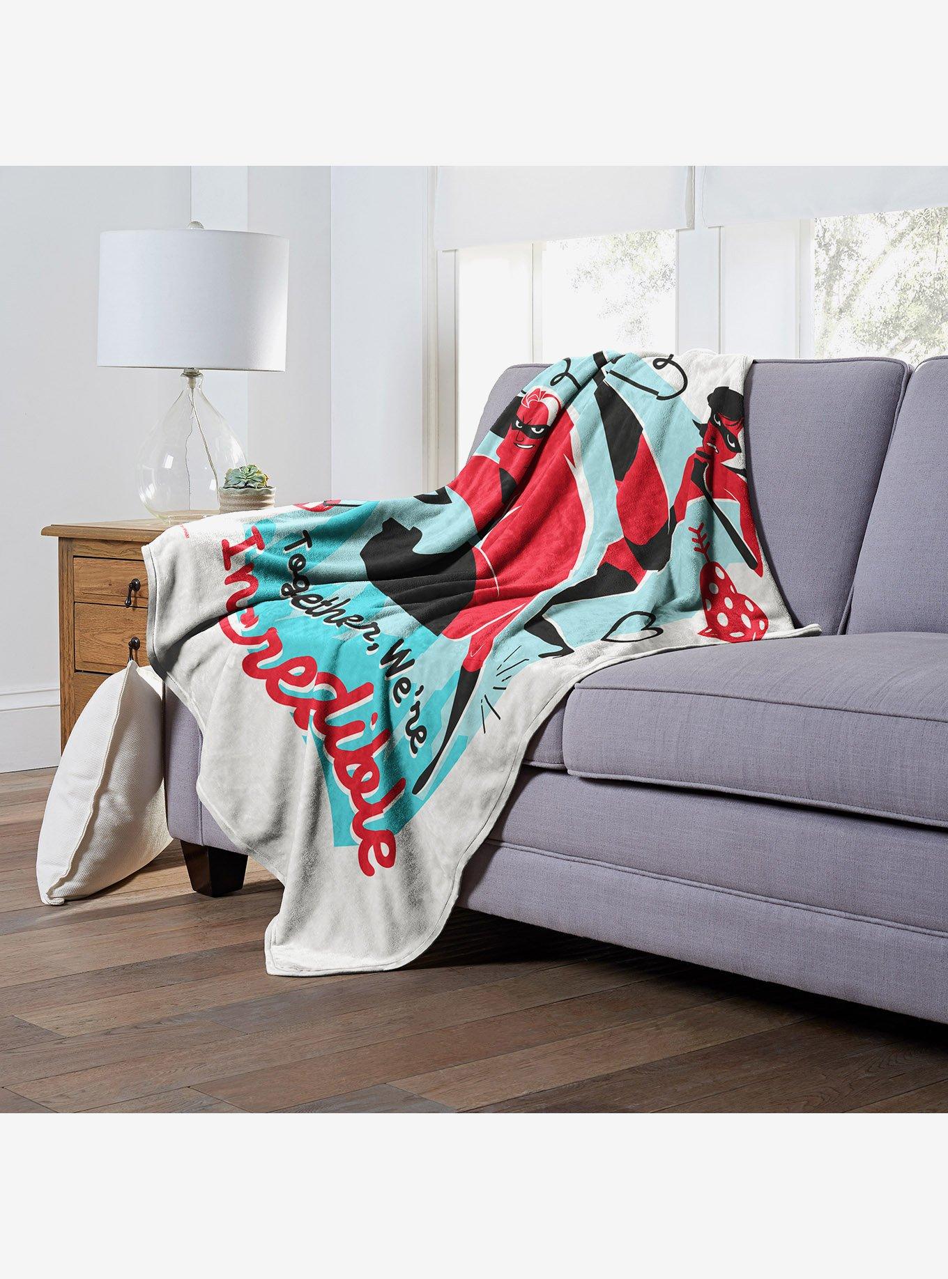 Disney Pixar The Incredibles Incredible Together Blanket, , alternate