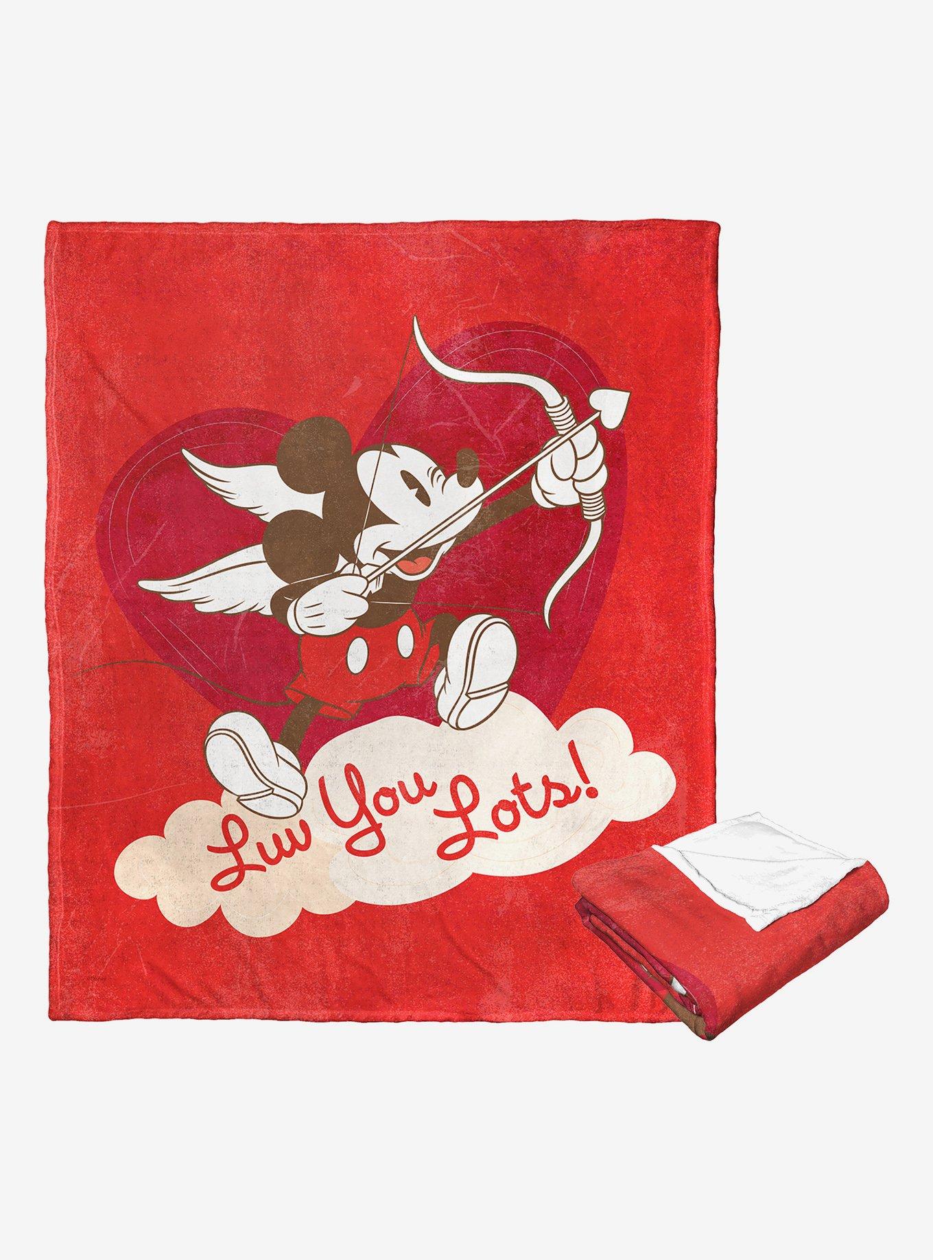 Disney Mickey Mouse Cherub Mickey Throw Blanket