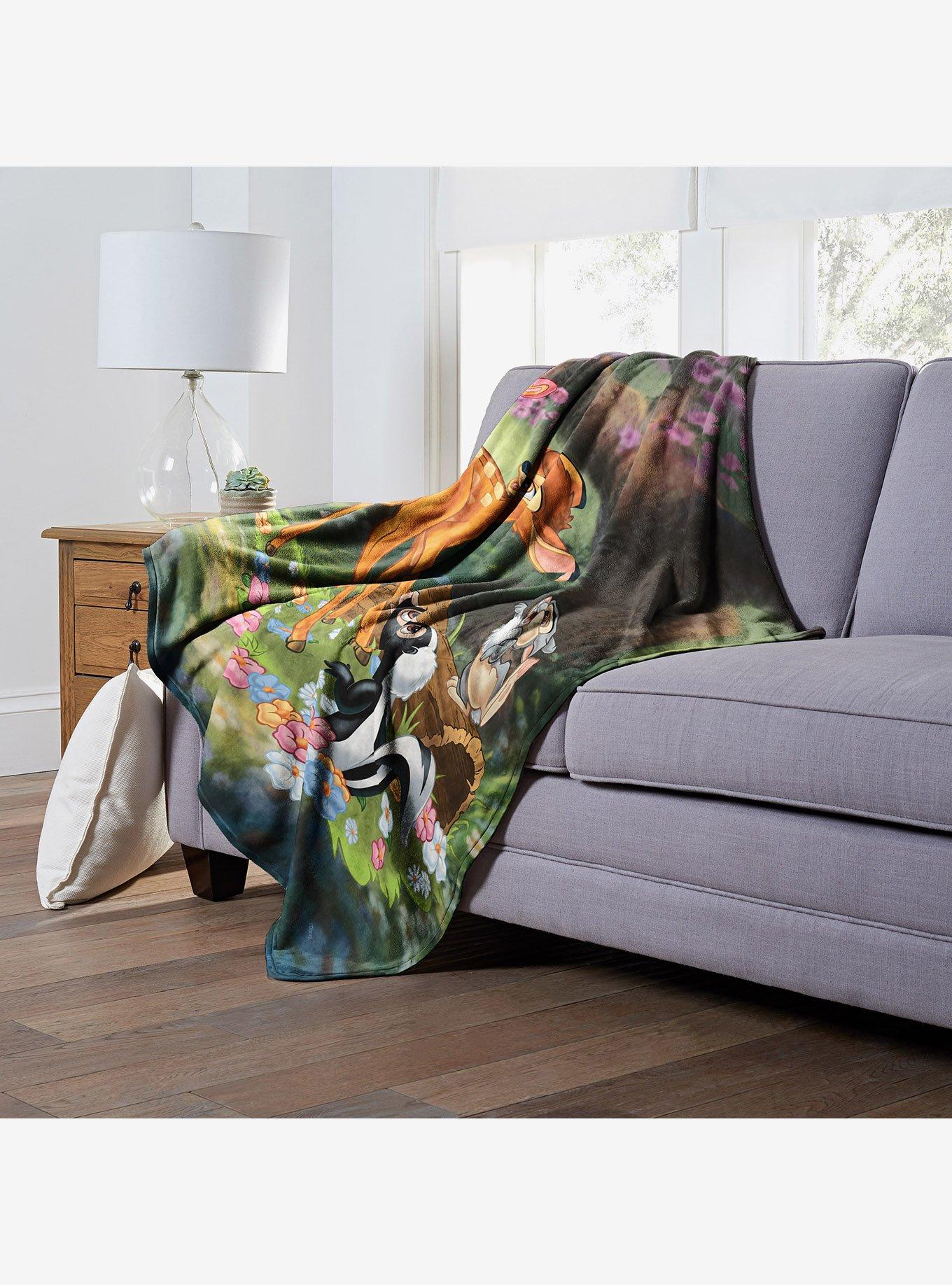 Disney Bambi Sweet Bambi Dear Throw Blanket, , alternate