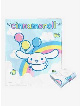 Cinnamoroll Rainbow Clouds Throw Blanket, , hi-res