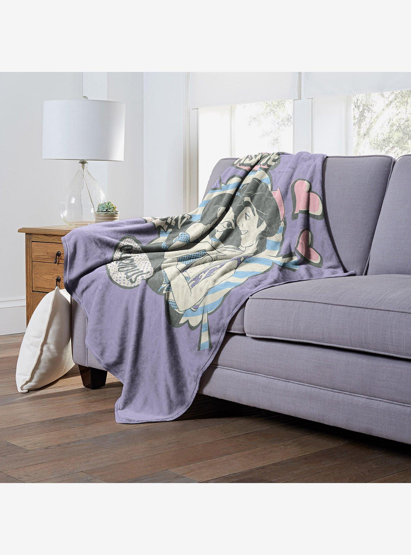 Disney Aladdin Jasmine Silk Touch Throw Blanket, , alternate