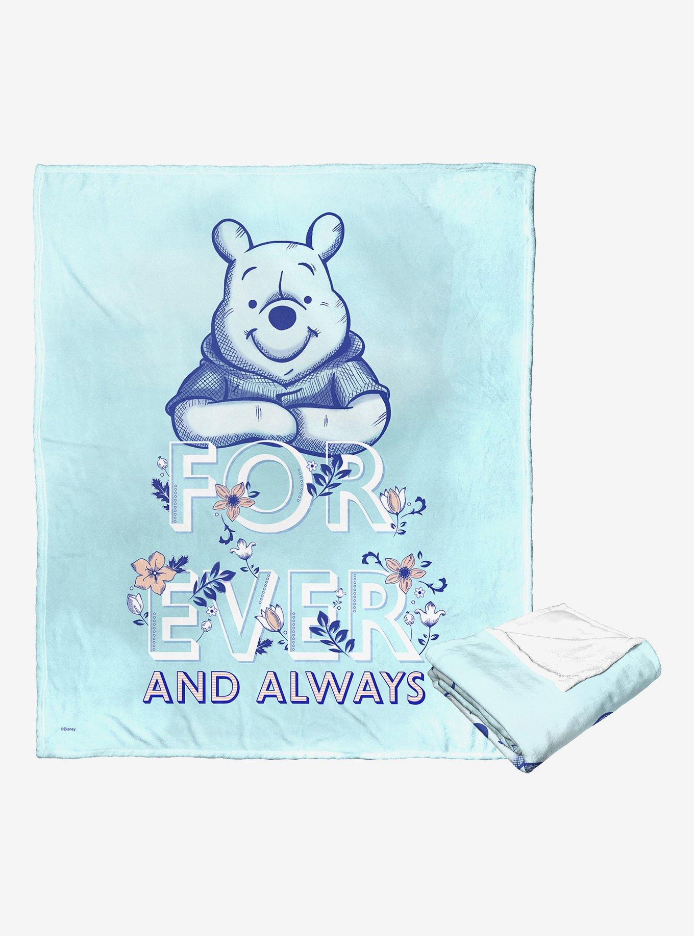 Disney Winnie The Pooh Forever Pooh Throw Blanket