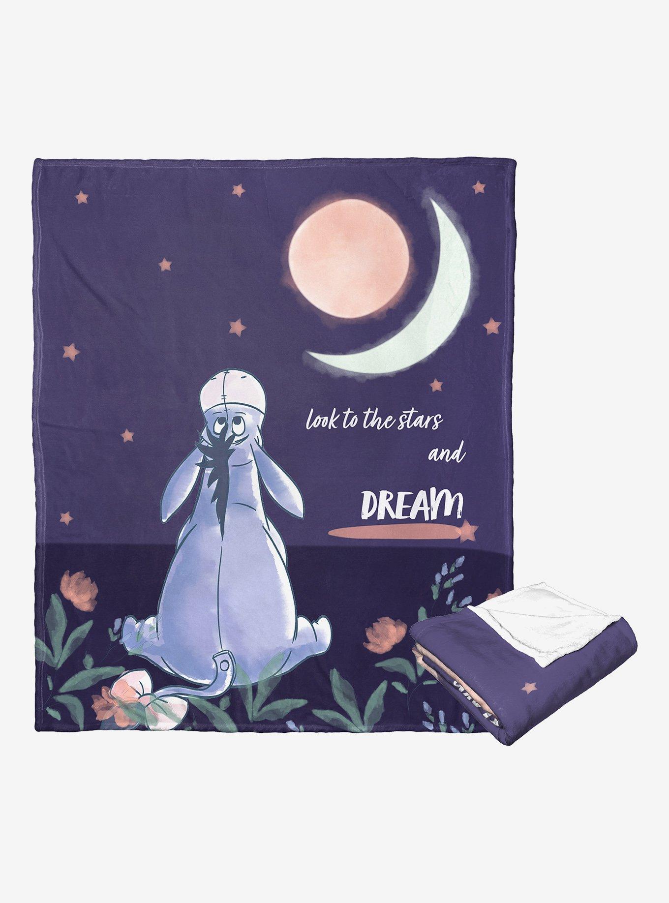 Disney Winnie The Pooh Star Gazer Eeyore Throw Blanket, , alternate