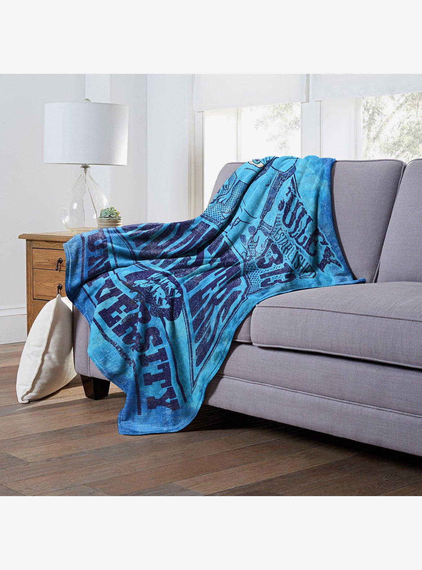 Disney Pixar Monsters Inc. Vintage Monsters Throw Blanket, , alternate