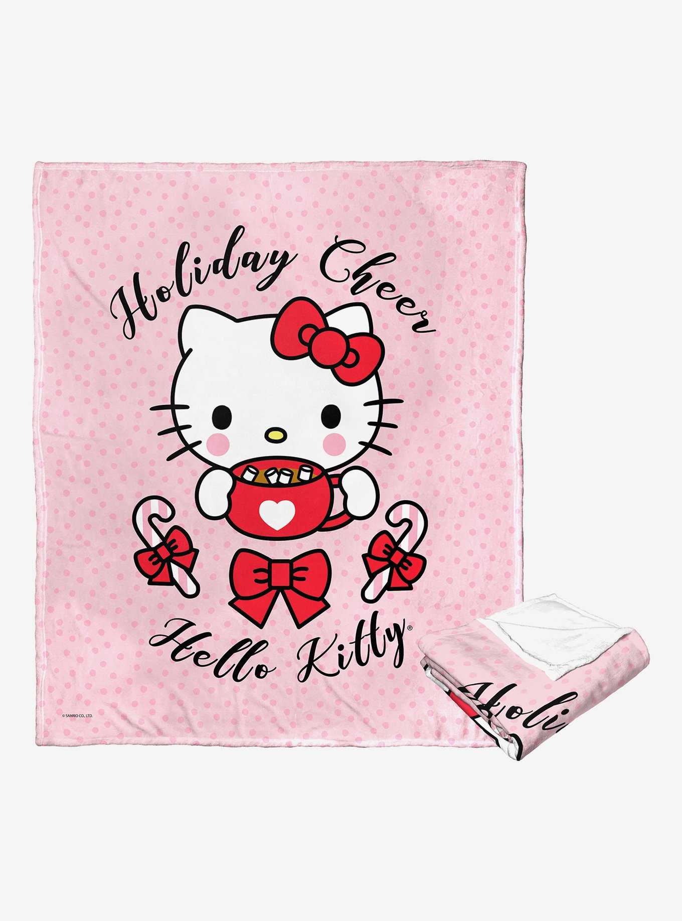 Sanrio Hello Kitty Cocoa Cutie Throw Blanket, , hi-res