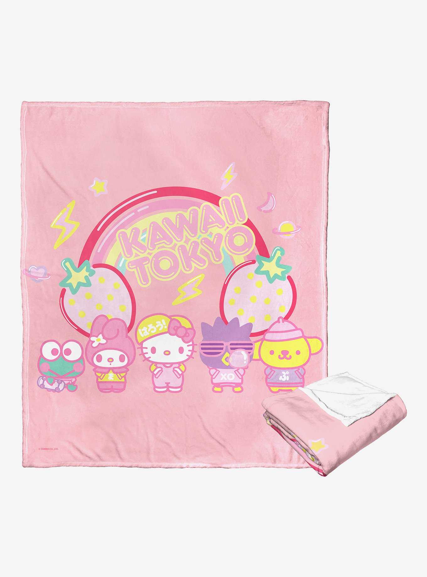 Sanrio Hello Kitty Fashion Friends Throw Blanket, , hi-res