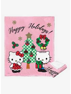 Sanrio Hello Kitty Mistletoe Throw Blanket, , hi-res
