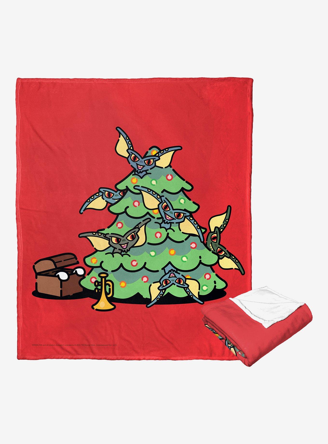 Gremlins Christmas Chaos Silk Touch Throw Blanket