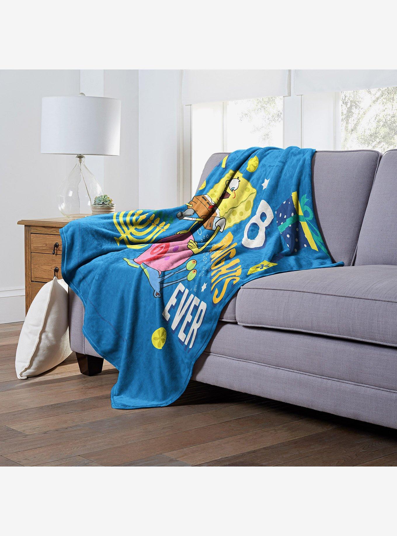 SpongeBob SquarePants Best Eight Nights Throw Blanket