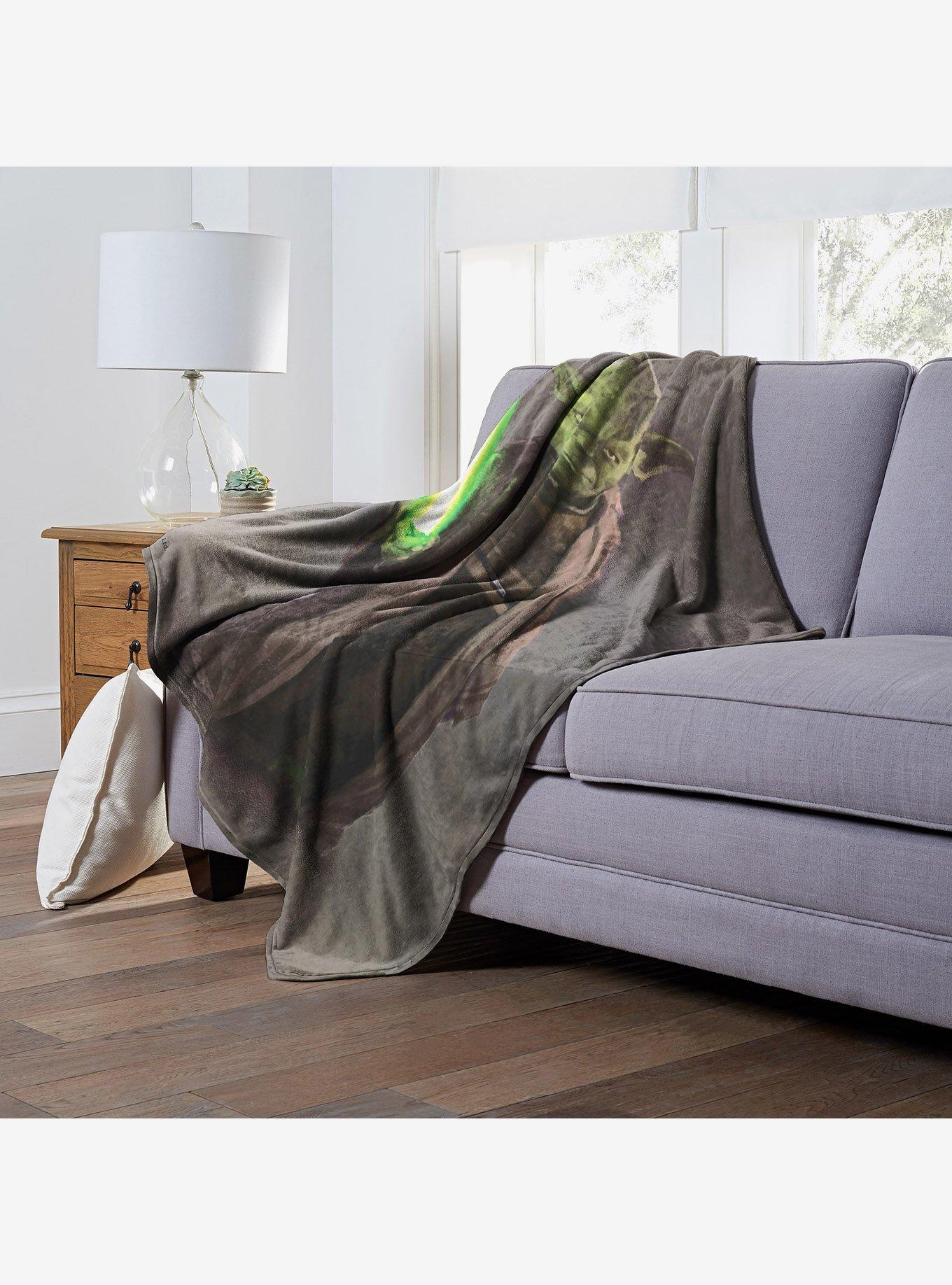 Star Wars High Republic, Warrior Yoda Blanket, , alternate