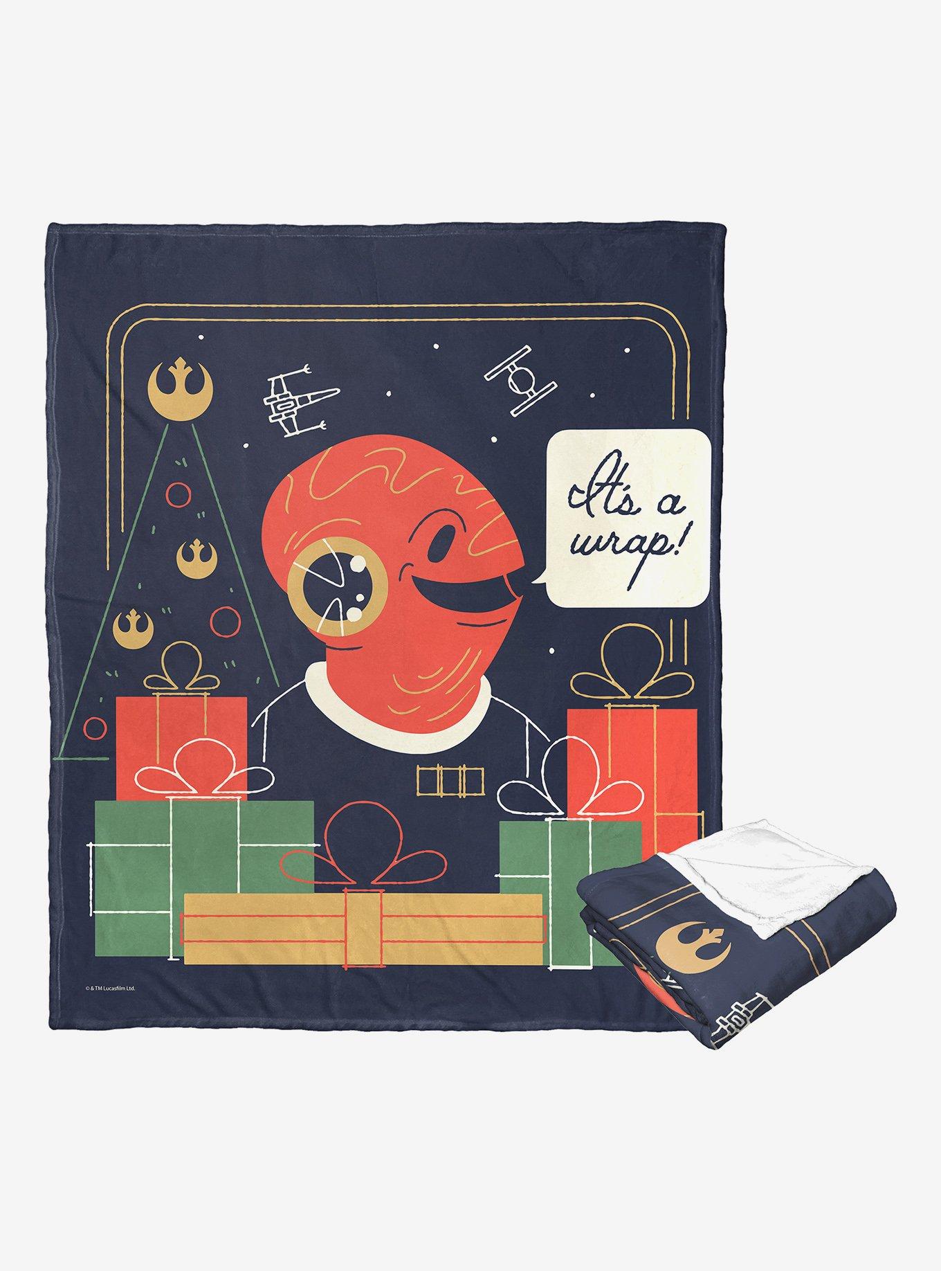 Star Wars It&rsquo;s A Wrap Silk Touch Throw Blanket, , alternate