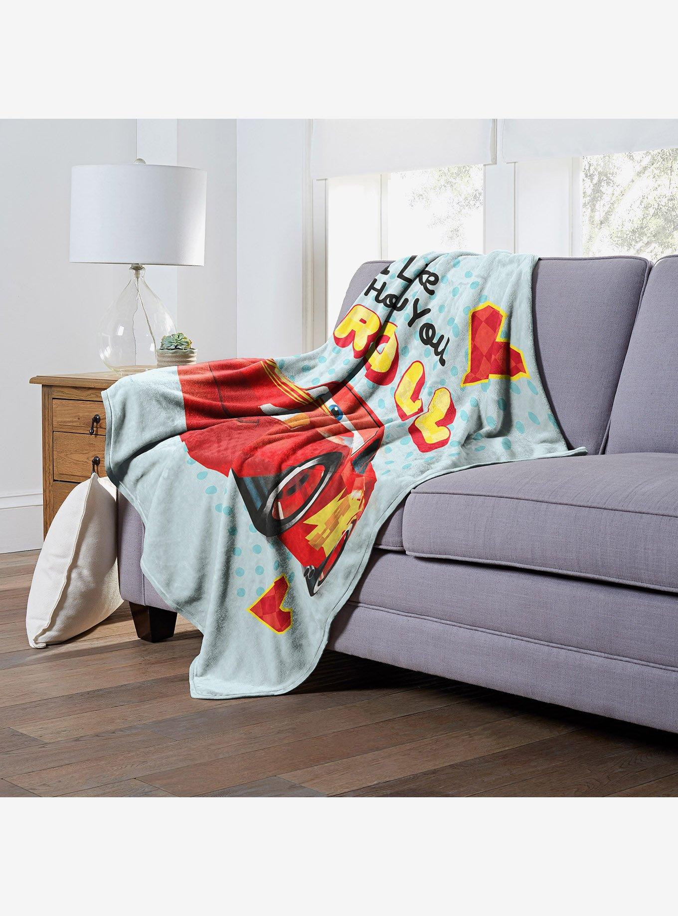 Disney Pixar Cars Like How You Roll Throw Blanket, , alternate