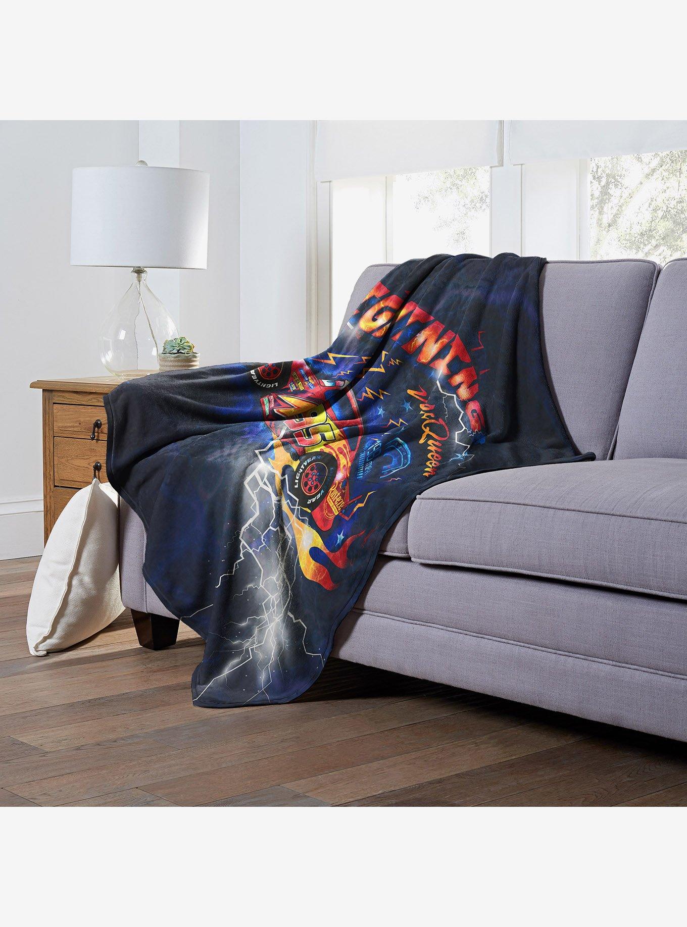 Disney Pixar Cars Sizzling Mcqueen Throw Blanket, , alternate