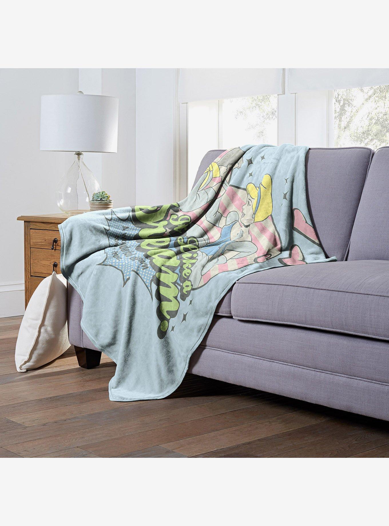 Disney Cinderella Like A Dream Come True Throw Blanket, , alternate