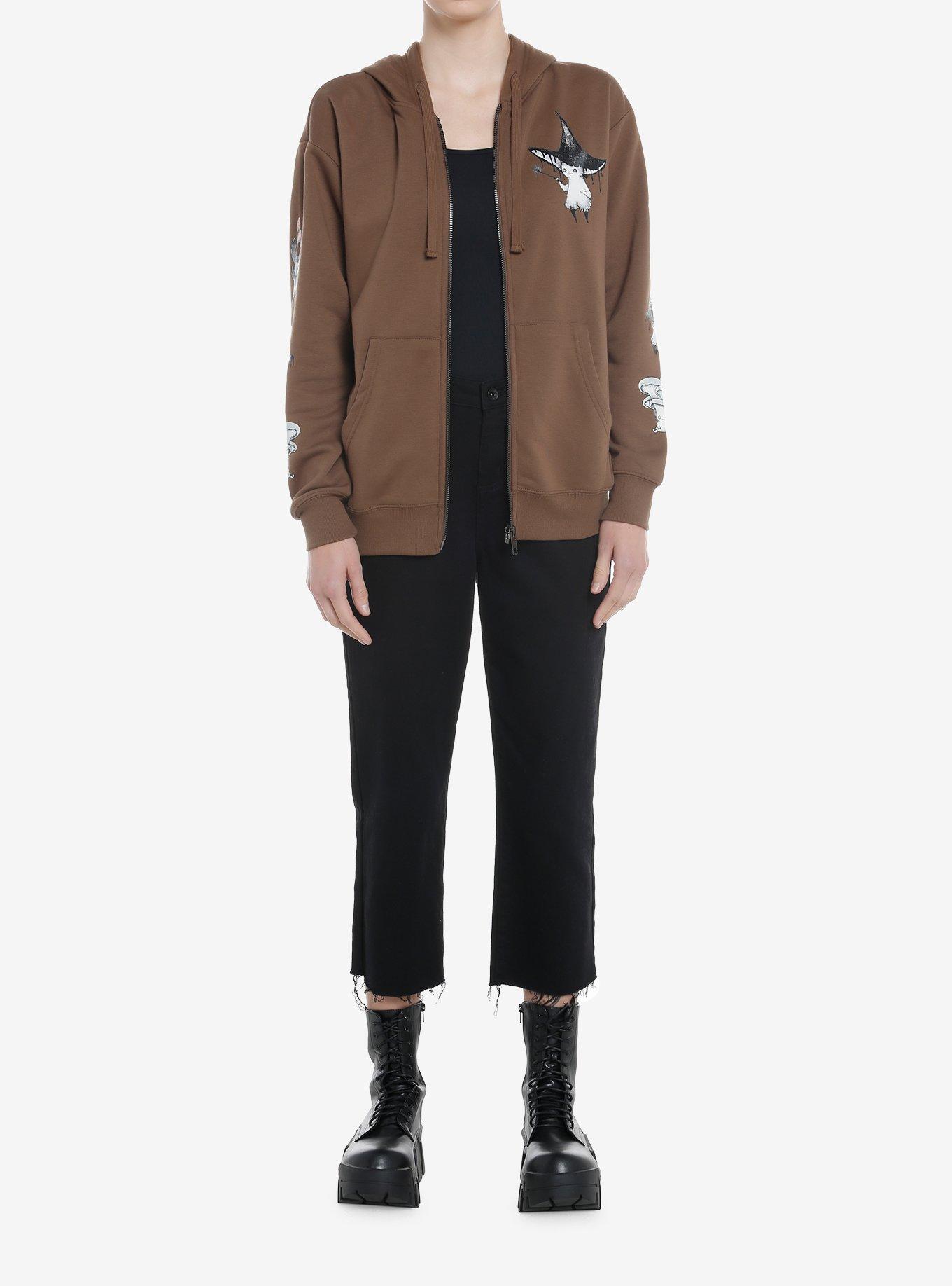 Mushroom Creatures Girls Hoodie By Guild Of Calamity, MULTI, alternate