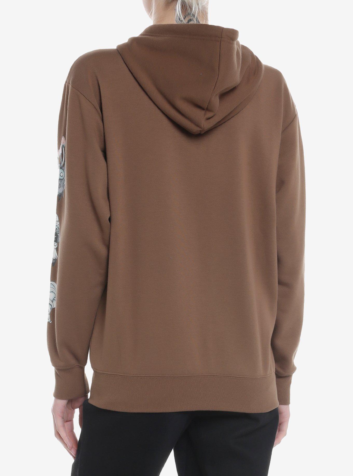 Mushroom Creatures Girls Hoodie By Guild Of Calamity, MULTI, alternate