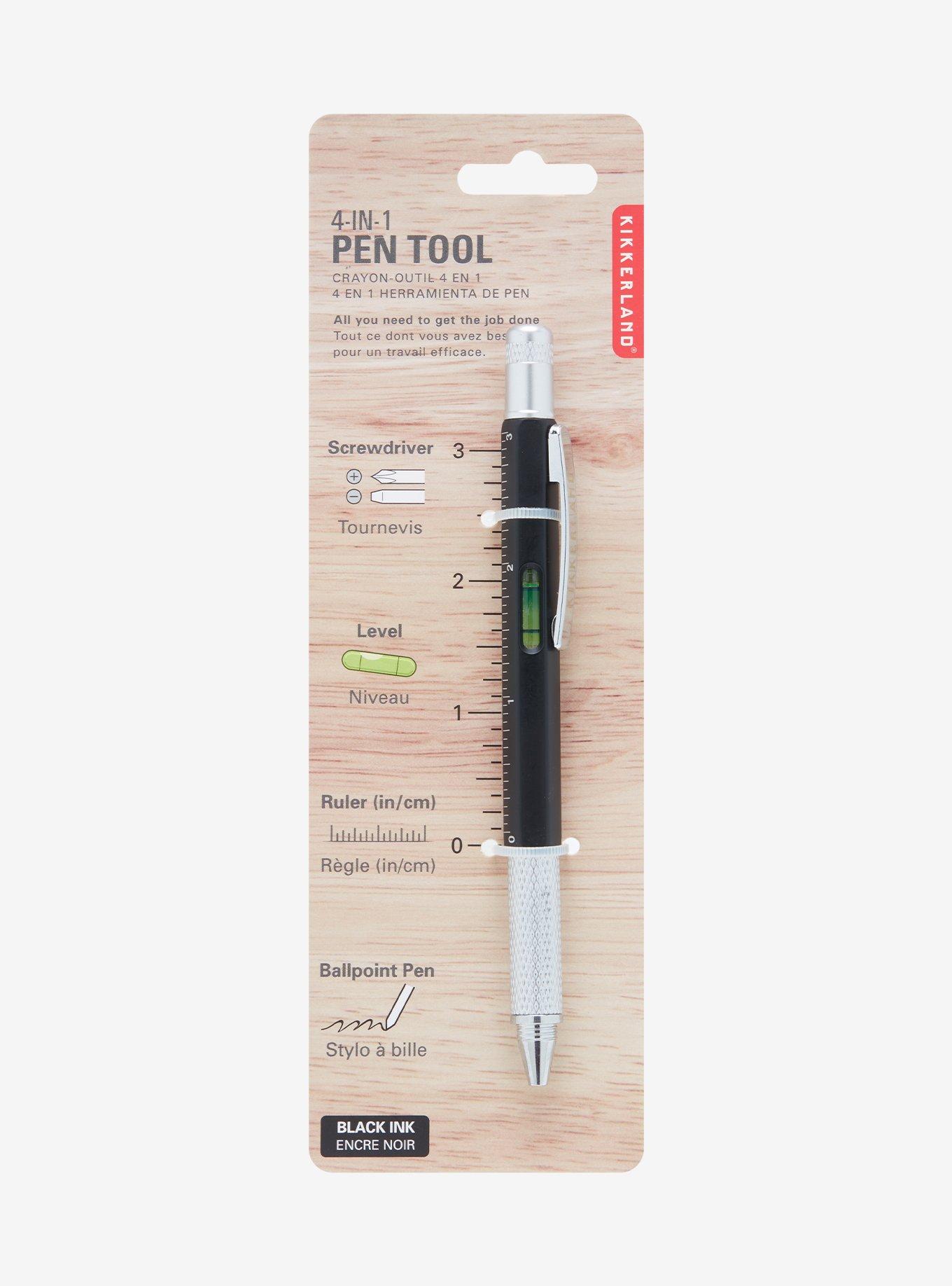 Kikkerland 4-in-1 Pen Tool , , alternate