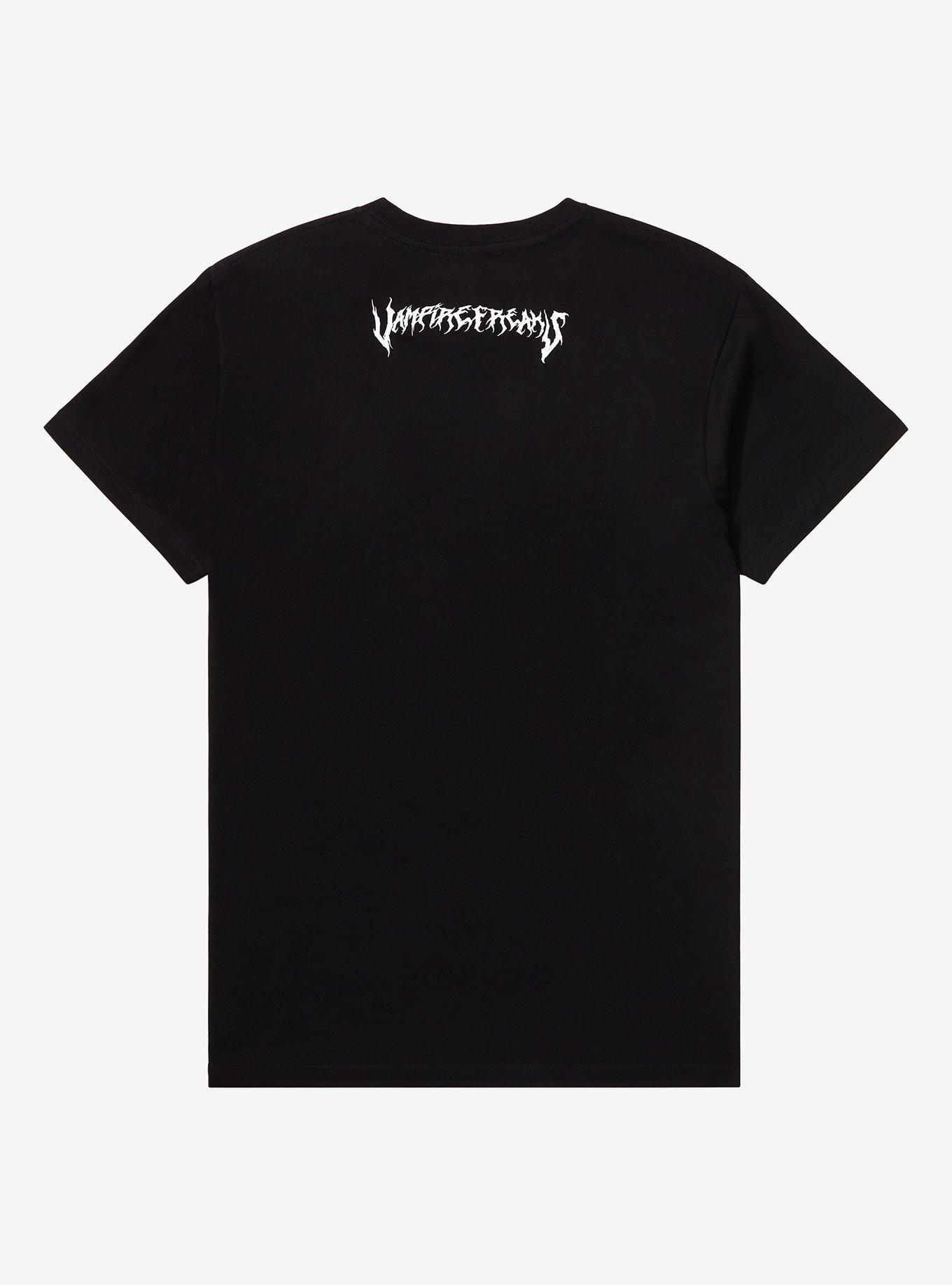 Vampire Freaks Bat Castle T-Shirt, BLACK, alternate