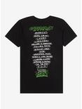 Green Day Dookie T-Shirt, BLACK, alternate
