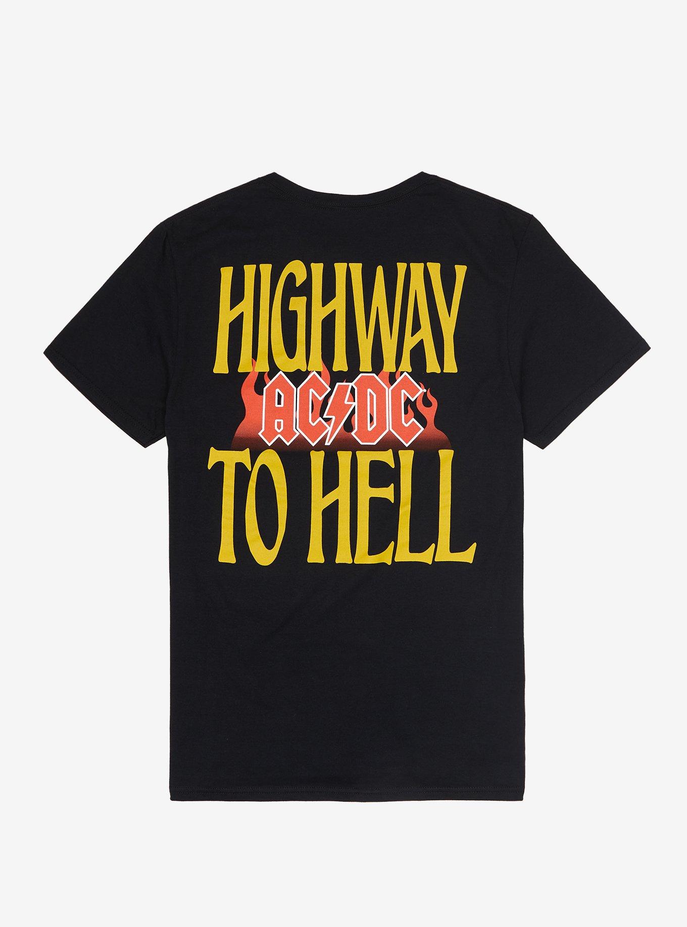 Plus Size AC/DC Highway To Hell Boyfriend Fit Girls T-Shirt, , hi-res
