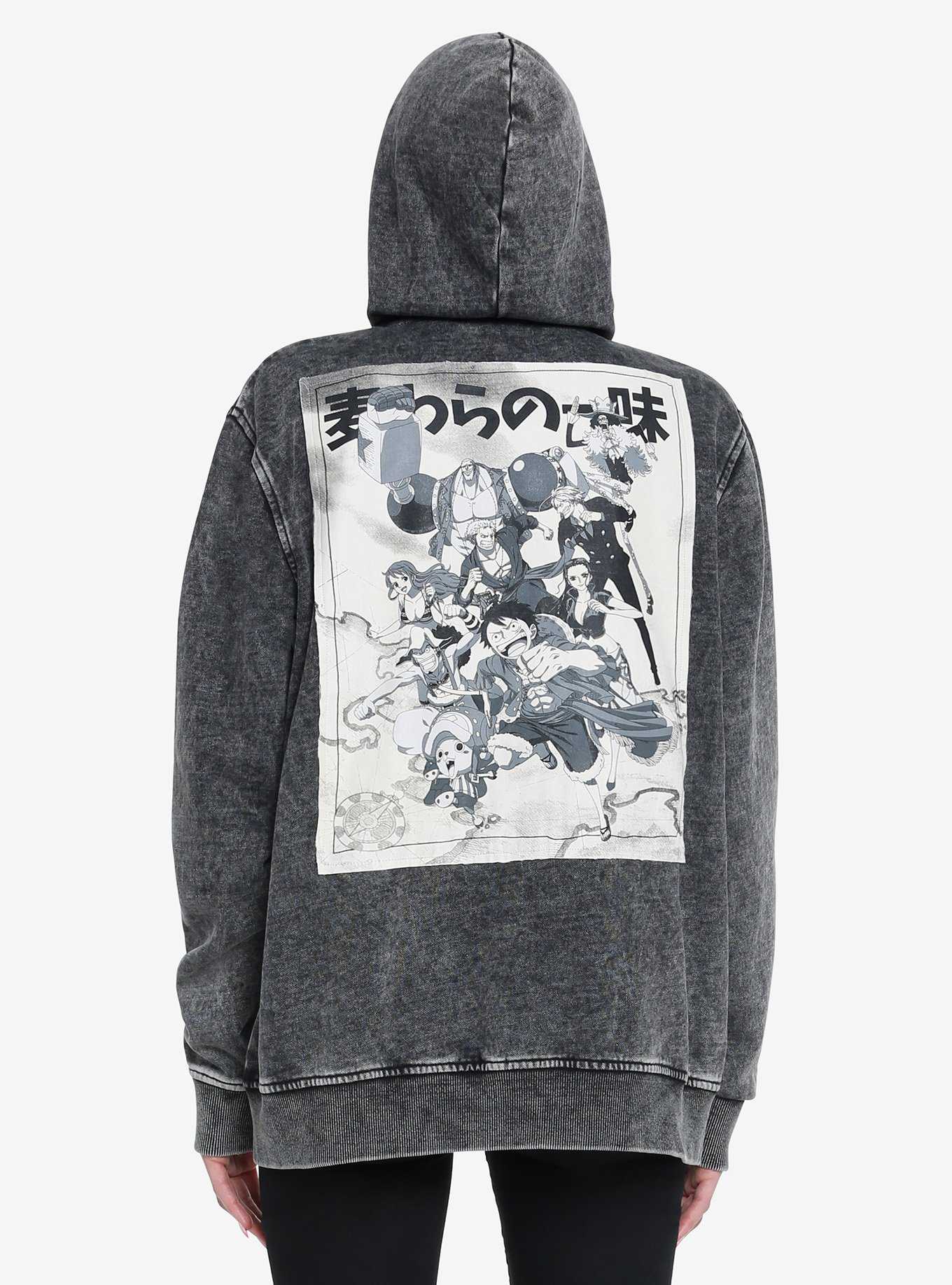 WIFSEELING One Piece Fleece Hoodie Anime Sweatshirts Men Women