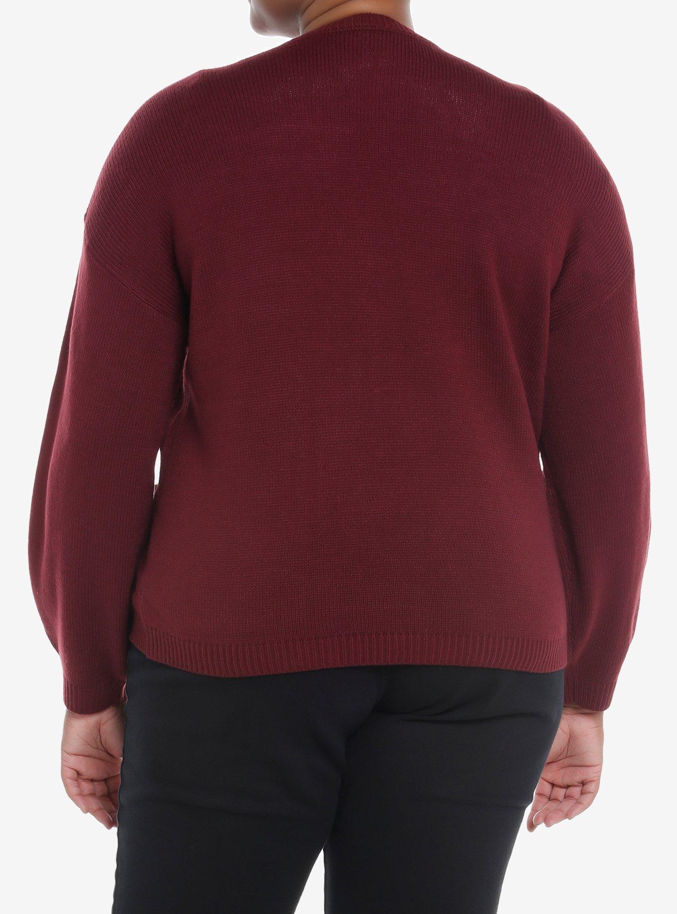 Her Universe Studio Ghibli Kiki's Delivery Service Jiji Autumn Girls Cardigan Plus Size, MULTI, alternate