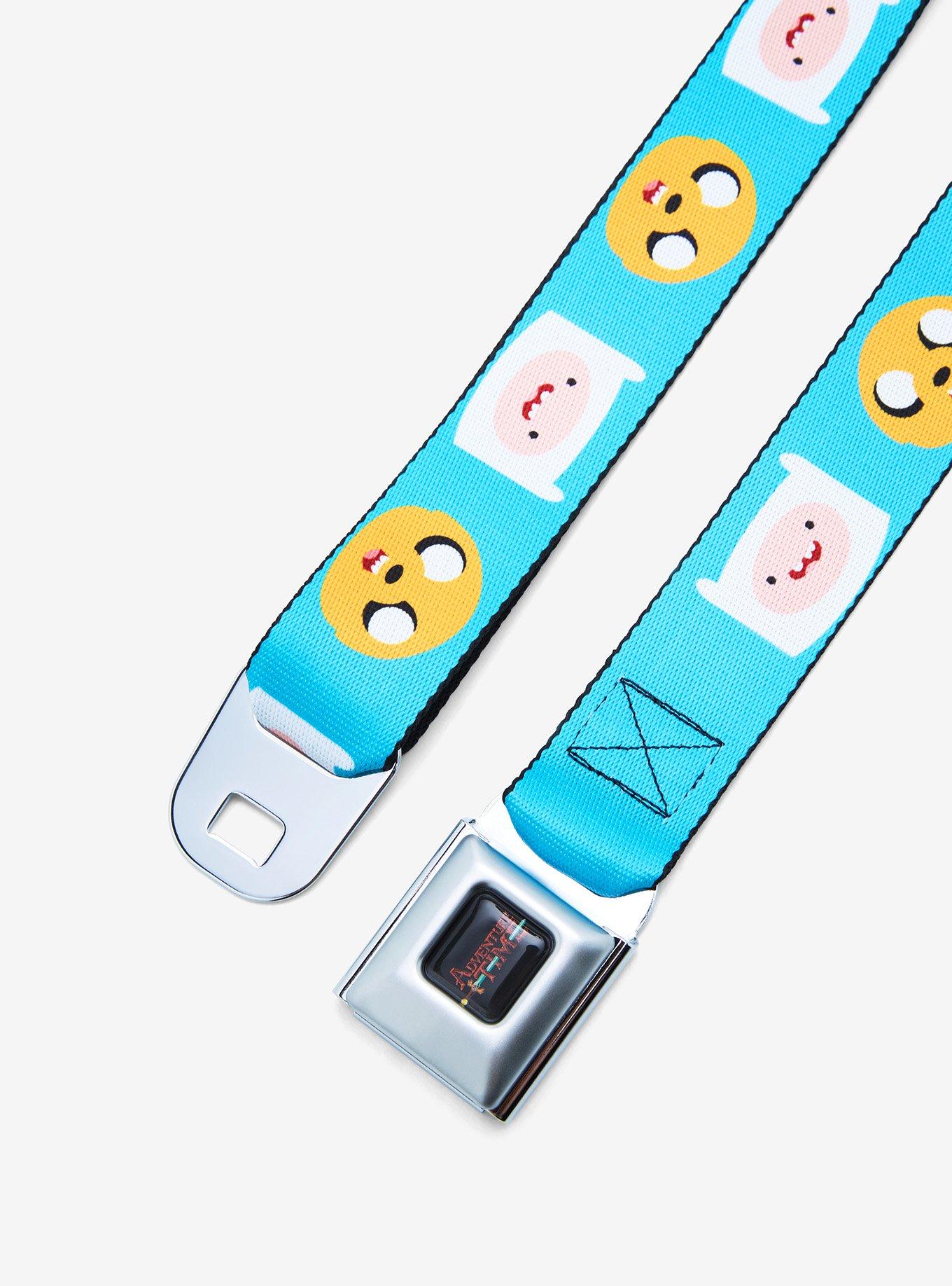 Adventure Time Jake & Finn Seatbelt Belt, , alternate