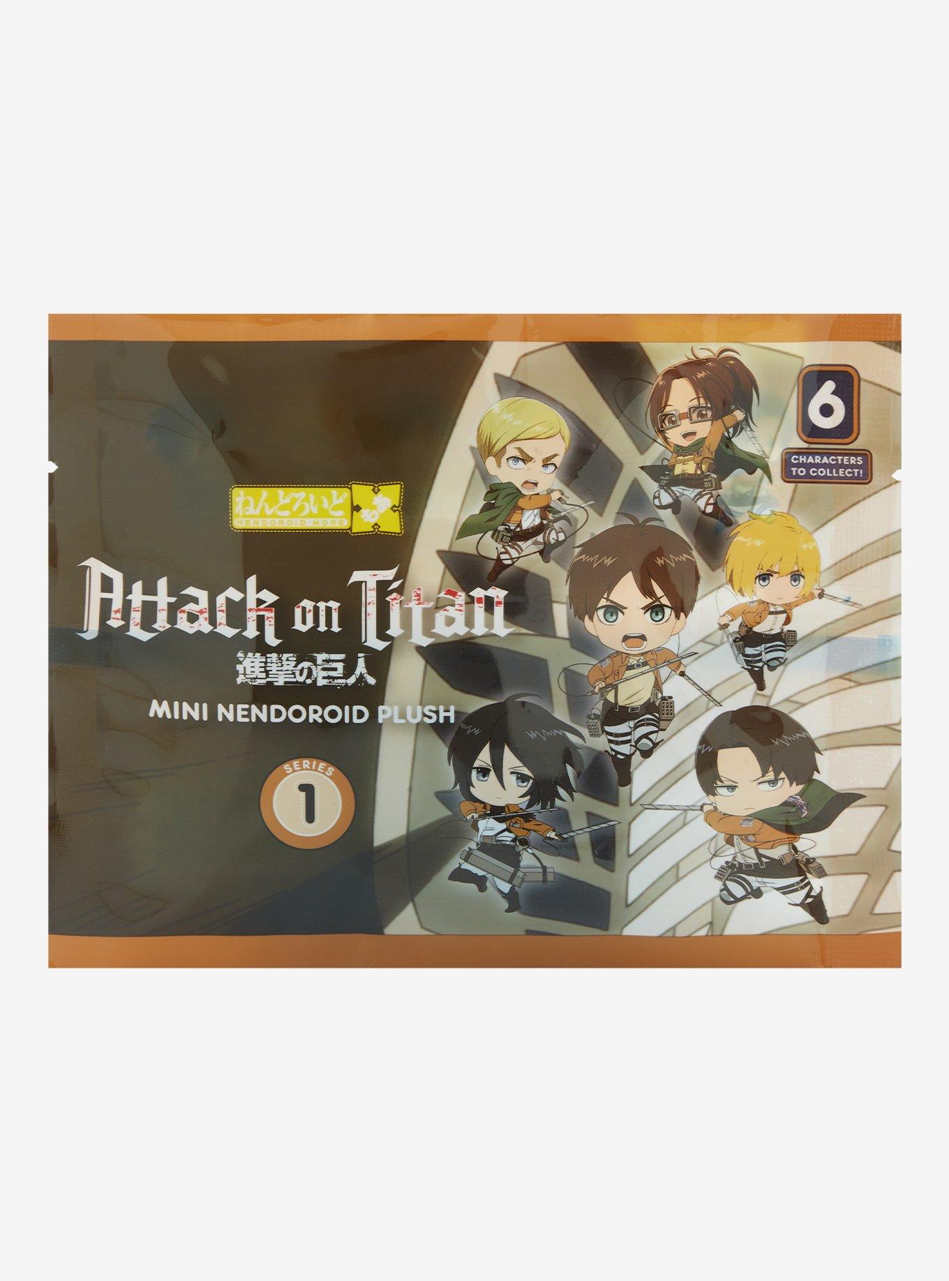 Attack On Titan Nendoroid Series 1 Blind Character Plush Key Chain, , alternate