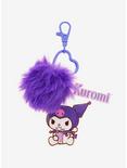 Sanrio Kuromi Pom-Pom Multi-Charm Keychain, , alternate