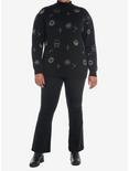 Her Universe Star Wars Icons Mock Neck Sweater Plus Size Her Universe Exclusive, MULTI, alternate