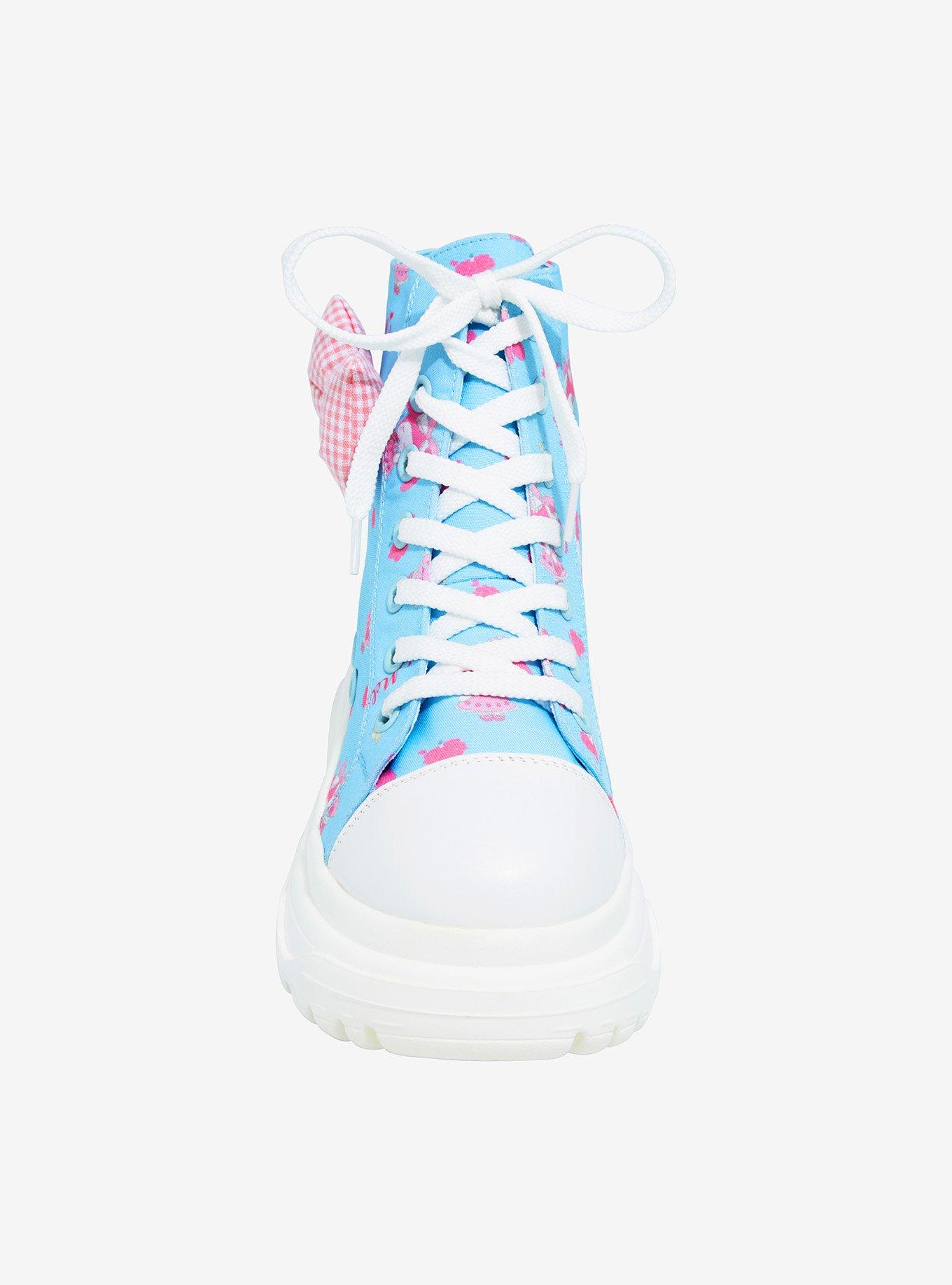 My Melody Bows High-Top Platform Sneakers, MULTI, alternate