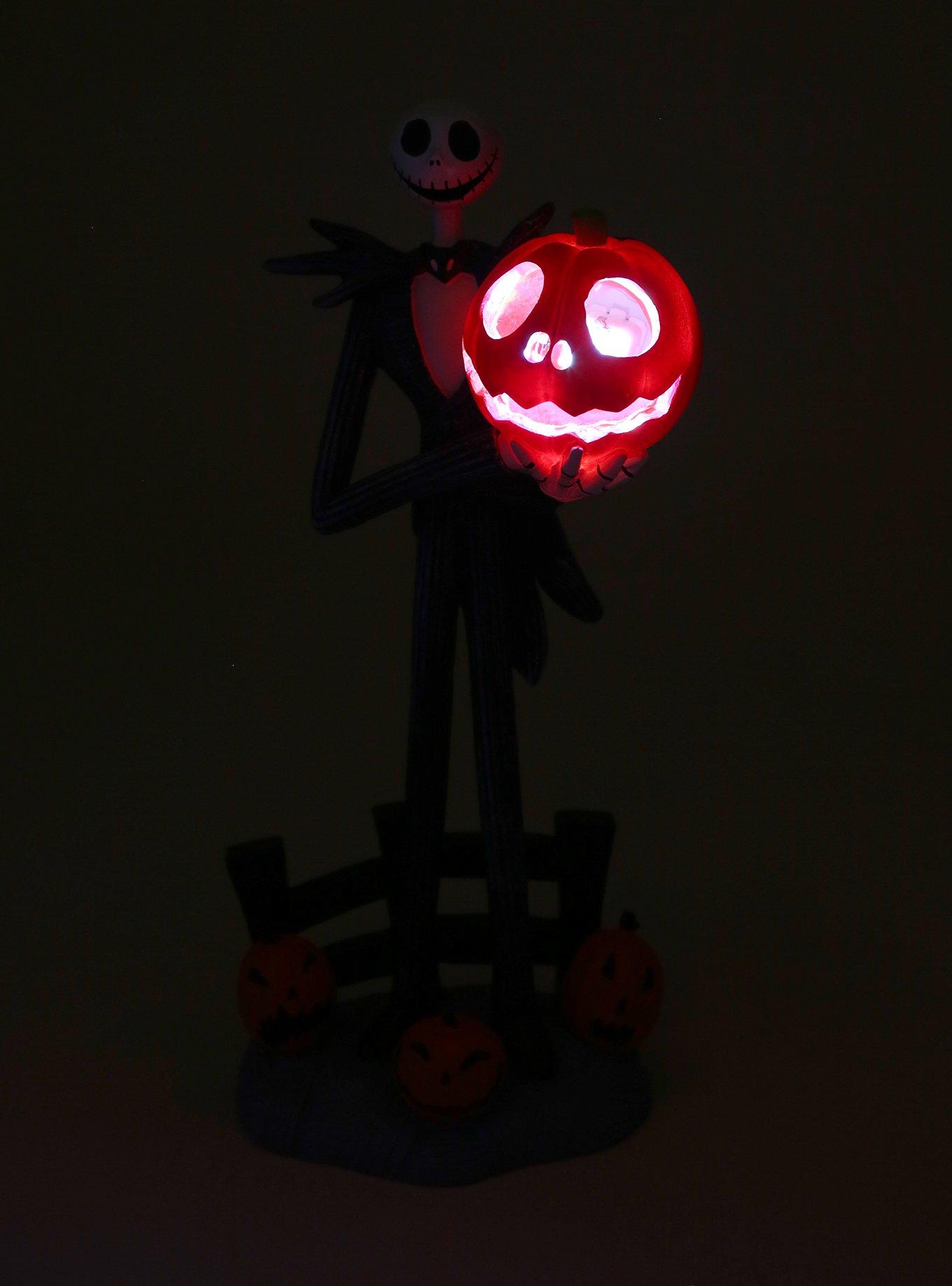 The Nightmare Before Christmas Jack Light-Up Garden Statue, , alternate