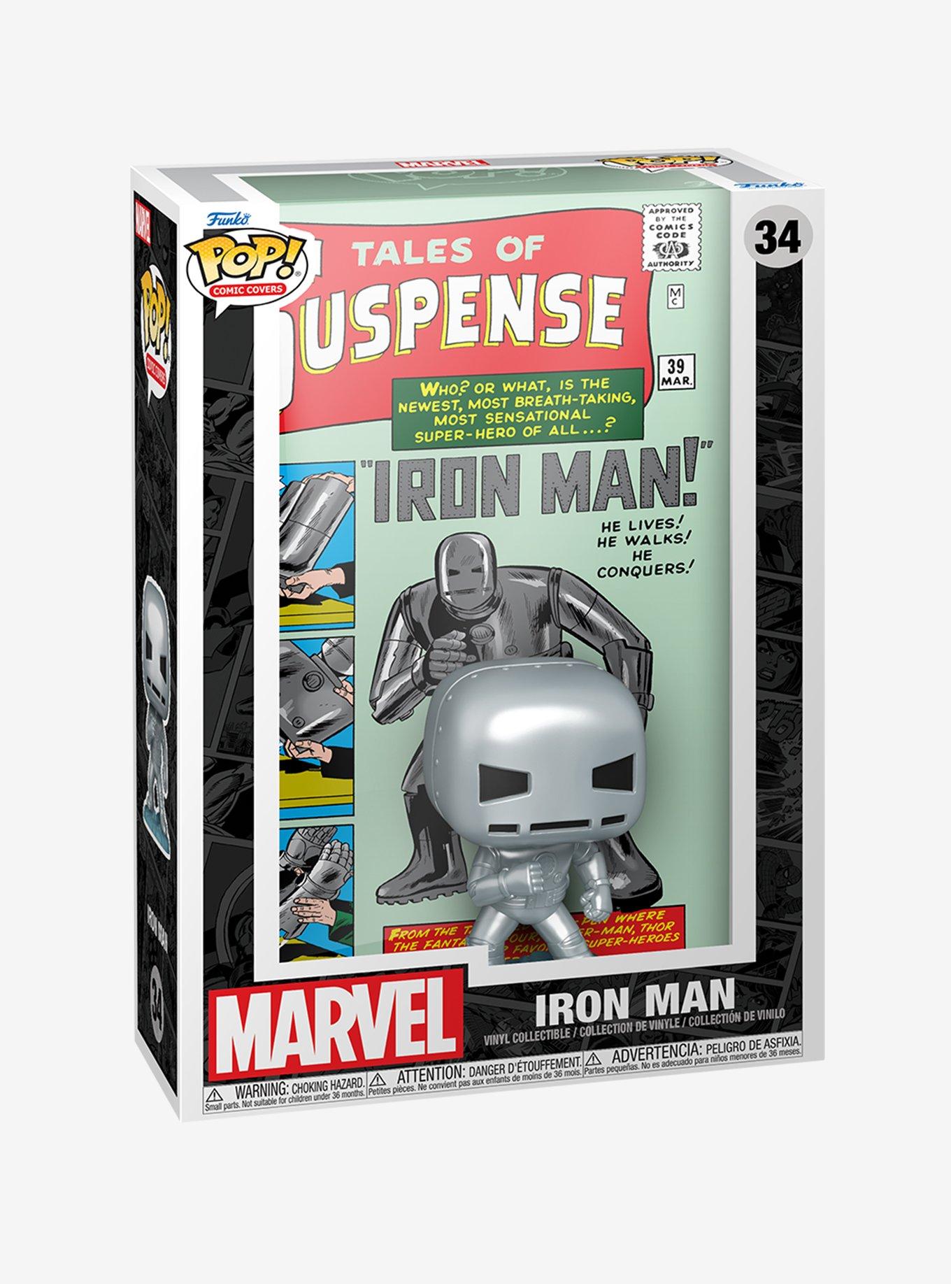 Funko Marvel Pop! Comic Covers Iron Man Vinyl Collectible, , alternate