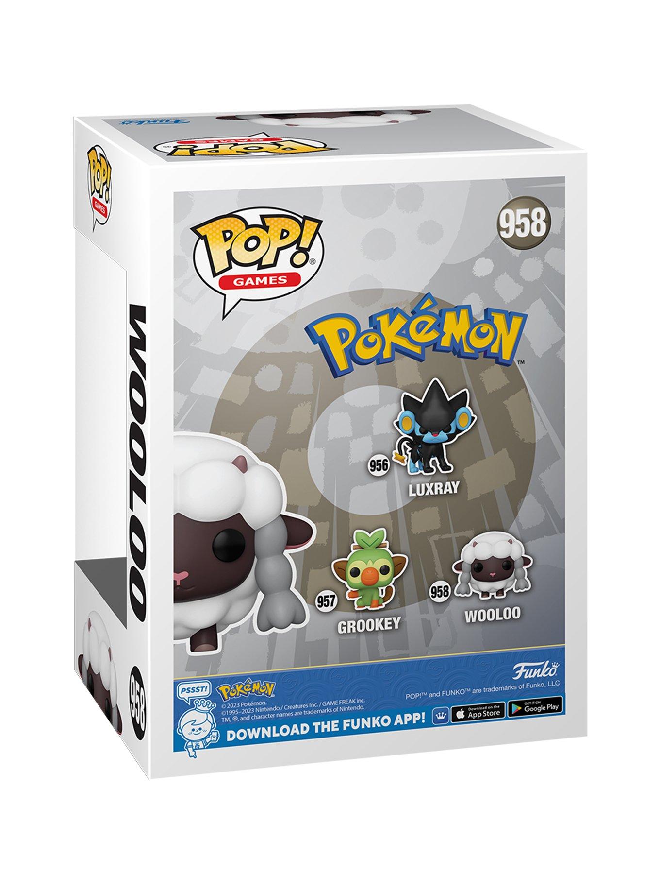 Funko Pokemon Pop! Games Wooloo Vinyl Figure, , alternate