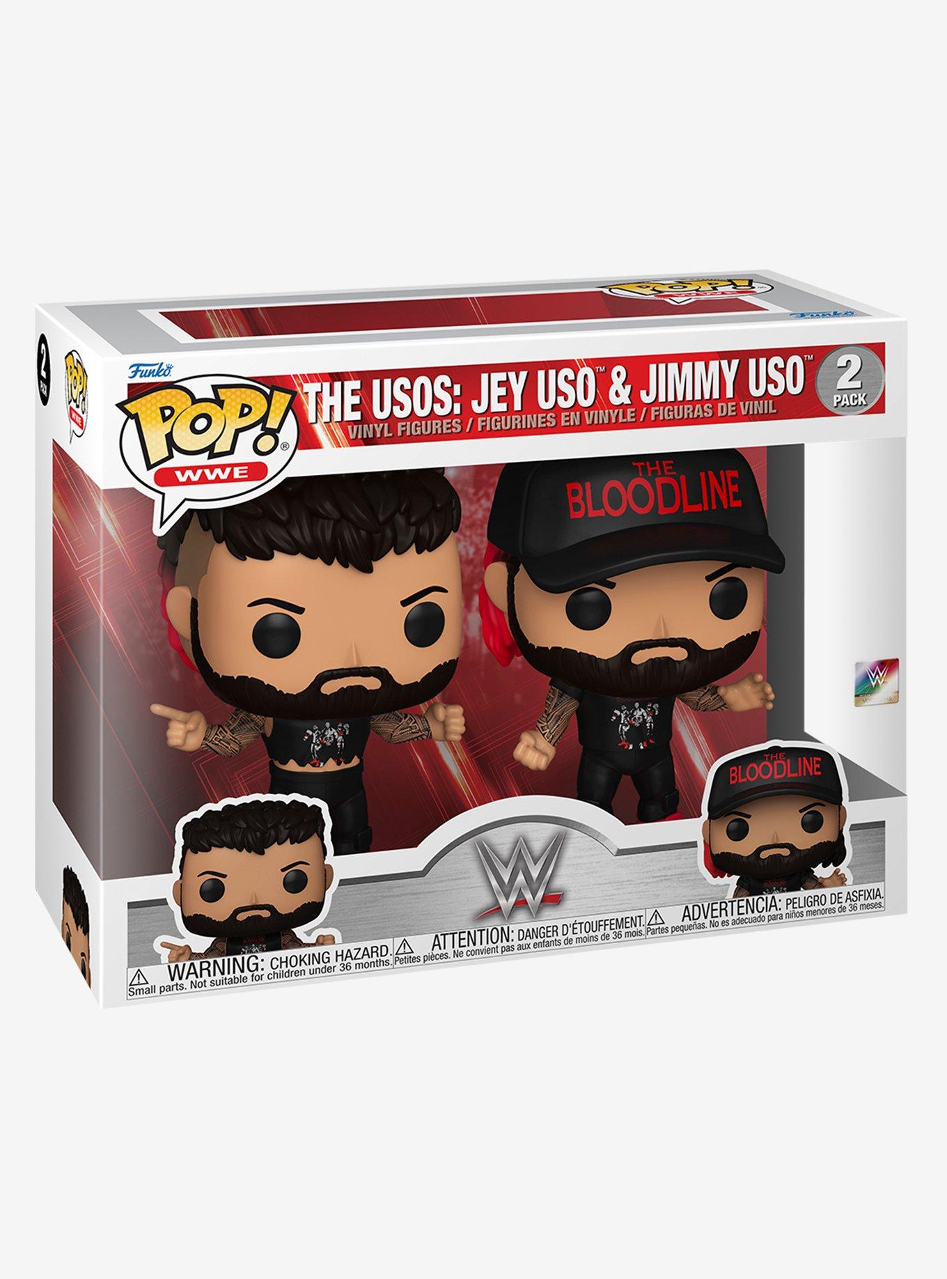 Funko WWE Pop! WWE Jey Uso & Jimmy Uso Vinyl Figure Set, , alternate
