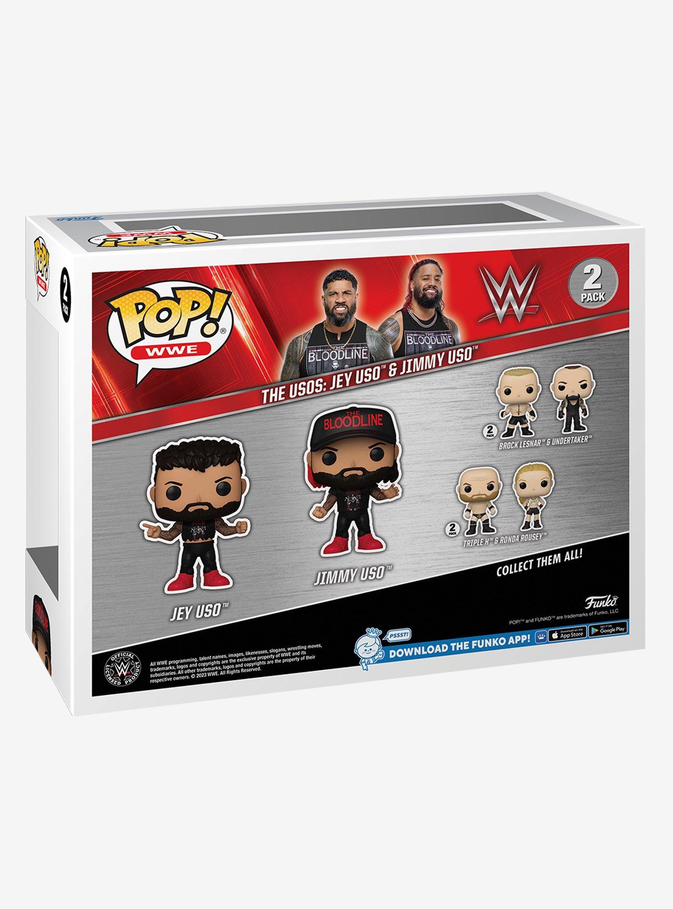 Funko WWE Pop! WWE Jey Uso & Jimmy Uso Vinyl Figure Set, , alternate