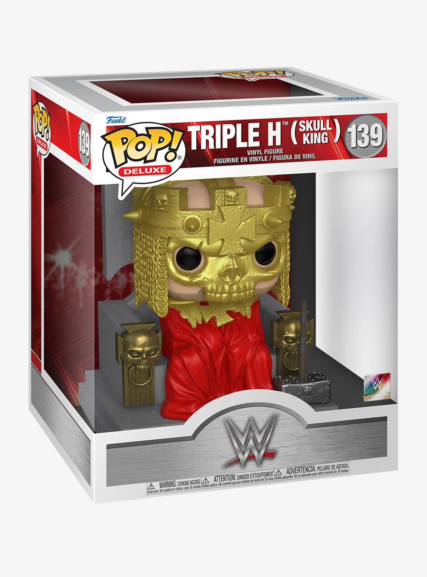Funko WWE Pop! Deluxe Triple H (Skull King) Vinyl Figure, , alternate