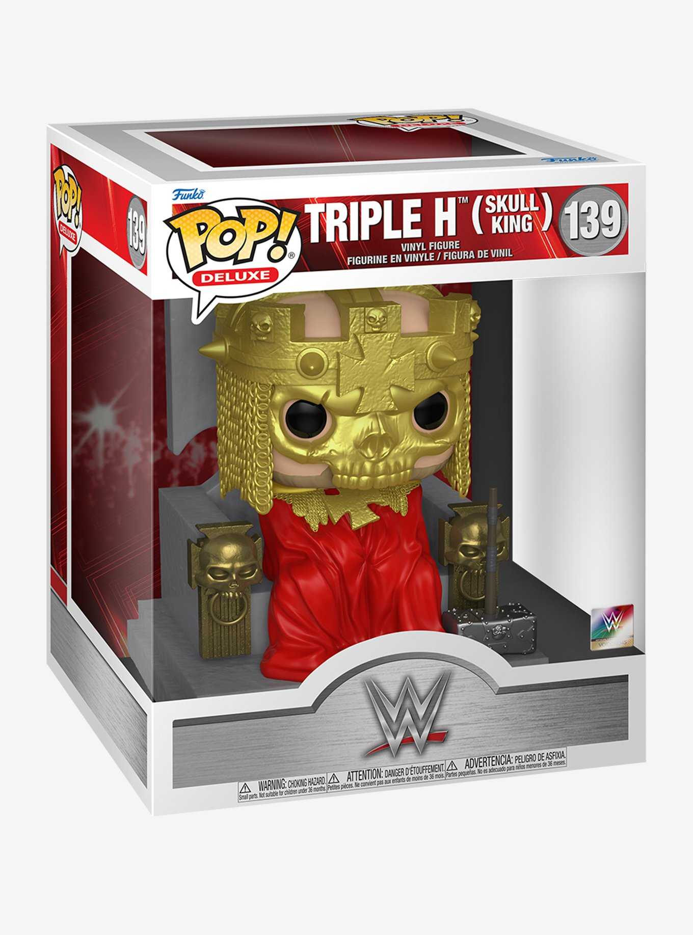 Funko WWE Pop! Deluxe Triple H (Skull King) Vinyl Figure, , hi-res