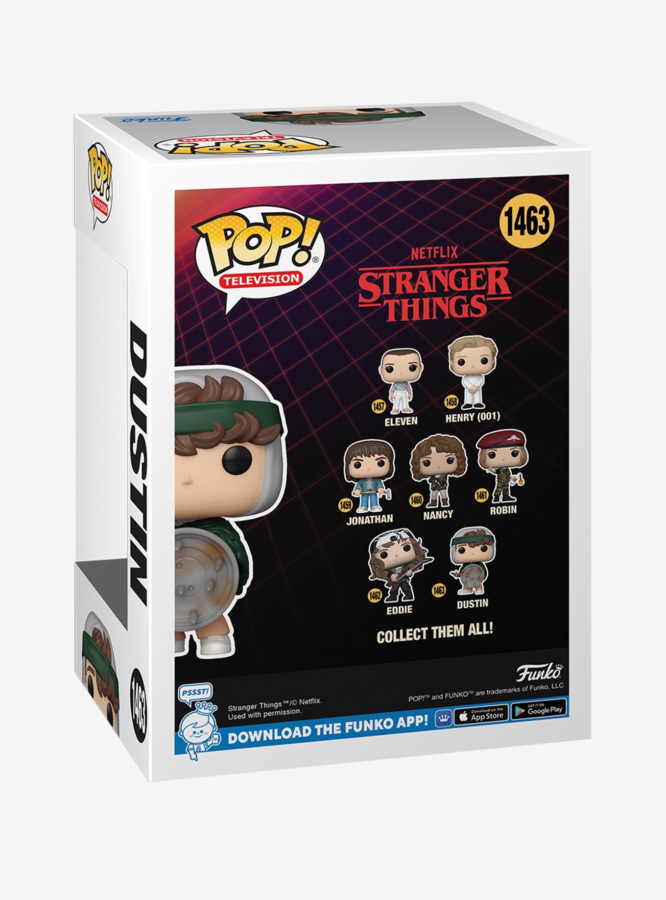 Funko Stranger Things Pop! Television Dustin Vinyl Figure, , alternate